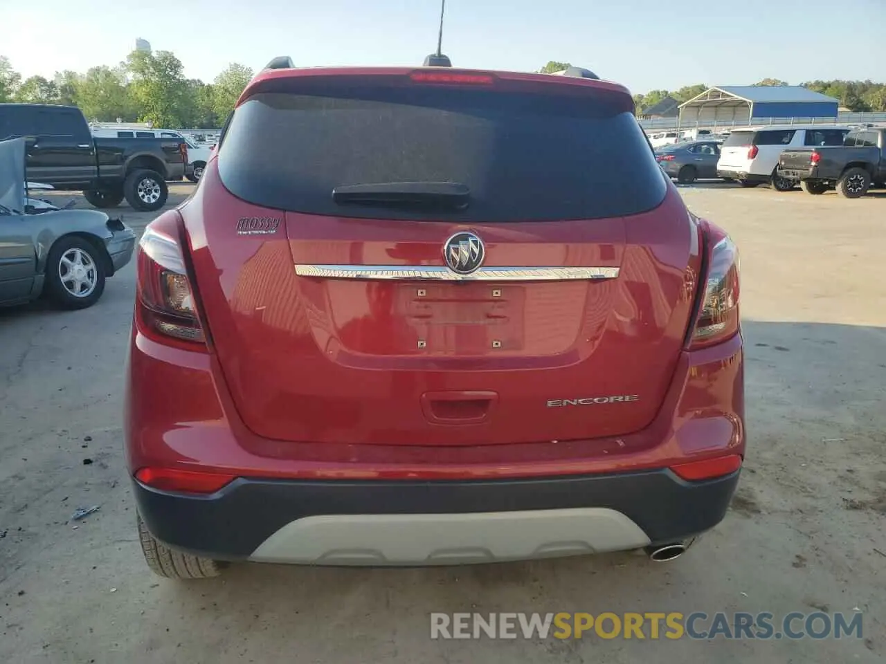 6 Фотография поврежденного автомобиля KL4CJASB0KB953159 BUICK ENCORE 2019