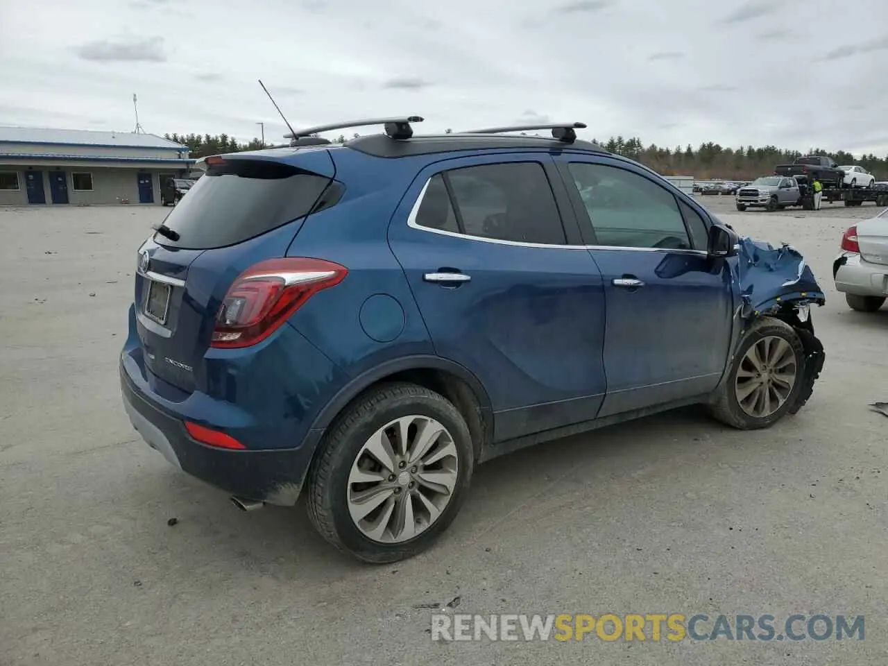 3 Фотография поврежденного автомобиля KL4CJASB0KB960774 BUICK ENCORE 2019