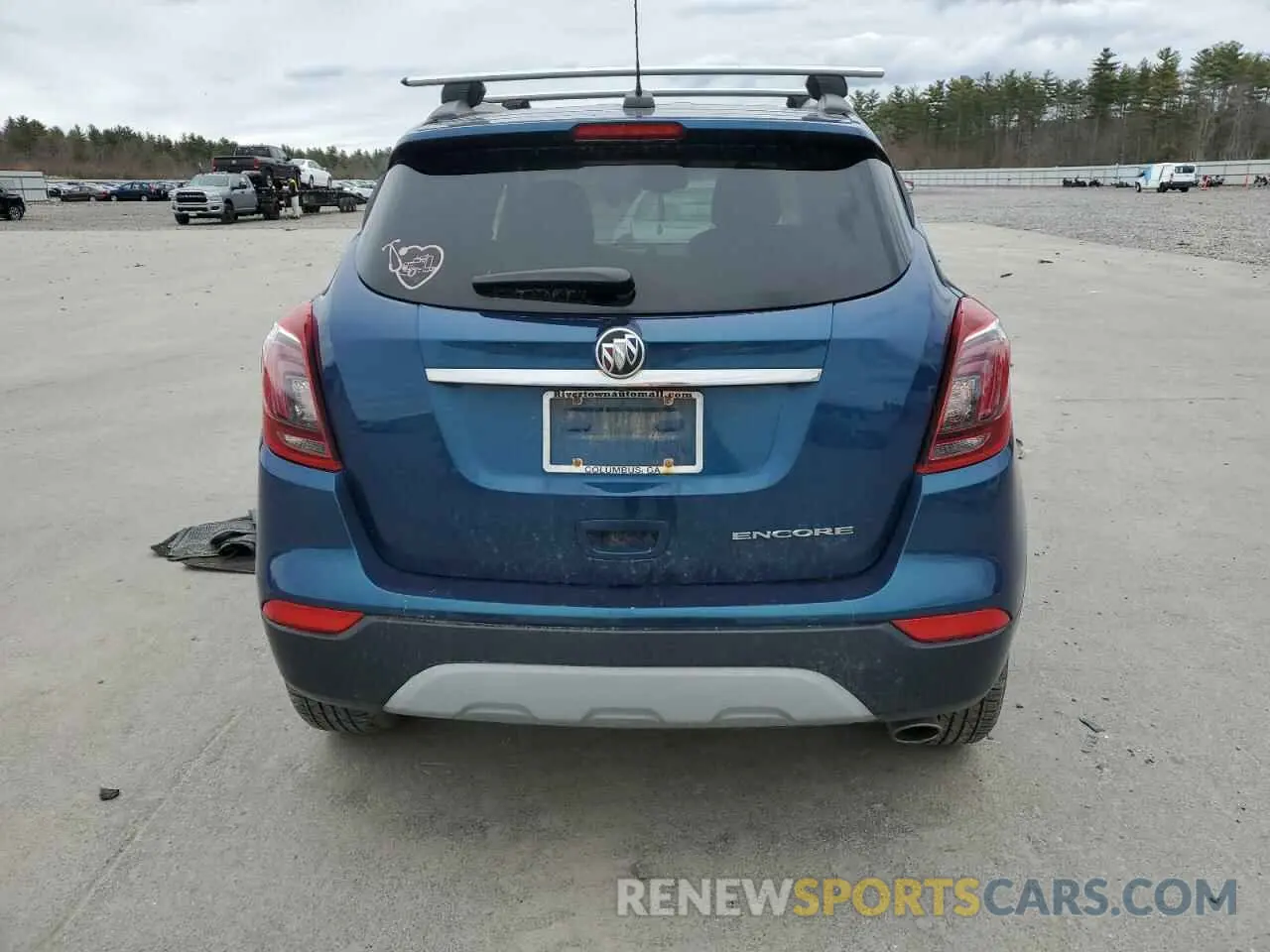 6 Фотография поврежденного автомобиля KL4CJASB0KB960774 BUICK ENCORE 2019