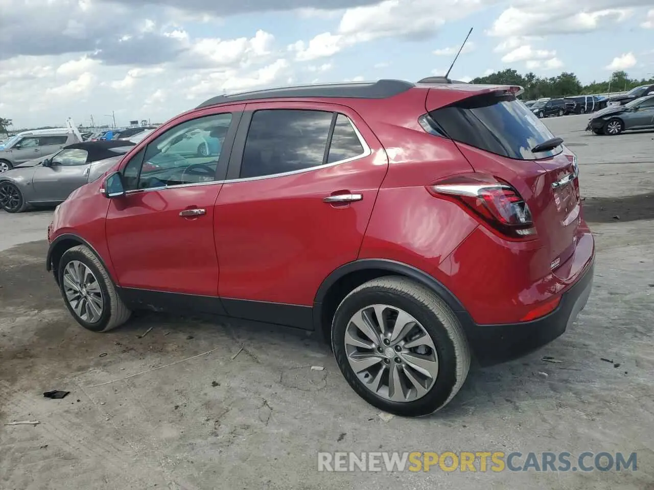 2 Фотография поврежденного автомобиля KL4CJASB1KB712890 BUICK ENCORE 2019