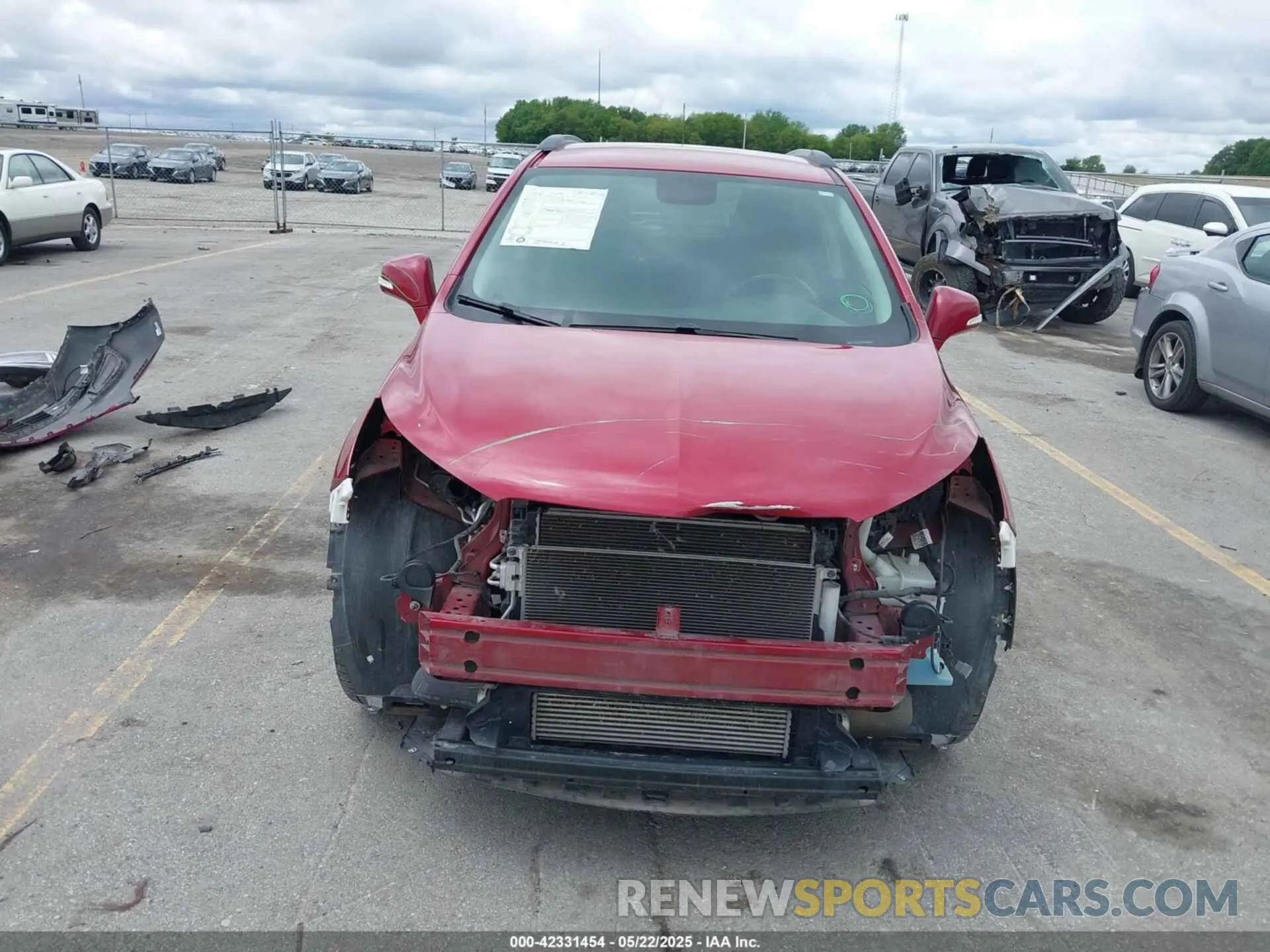 13 Фотография поврежденного автомобиля KL4CJASB1KB726000 BUICK ENCORE 2019