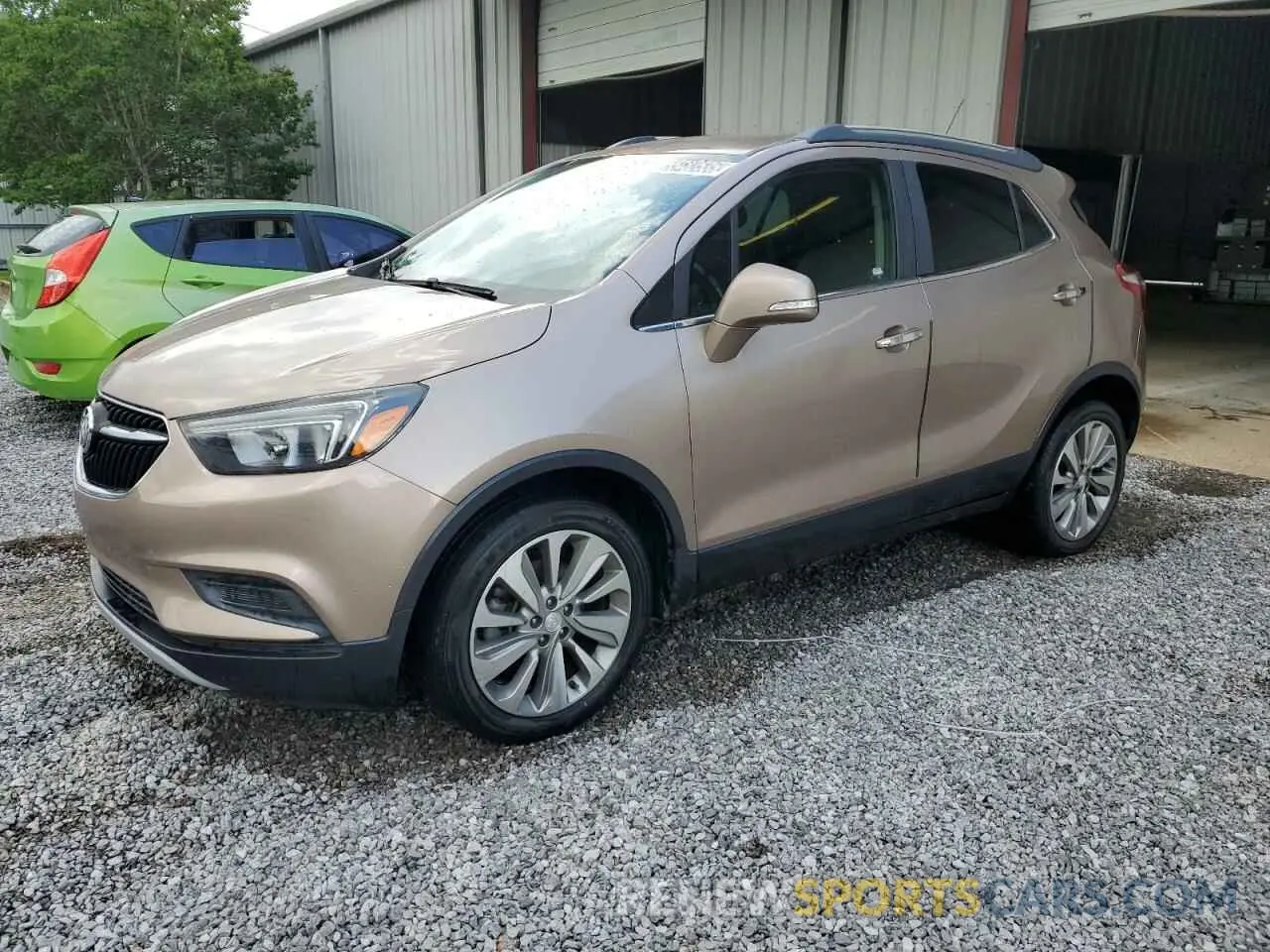 1 Фотография поврежденного автомобиля KL4CJASB1KB761166 BUICK ENCORE 2019