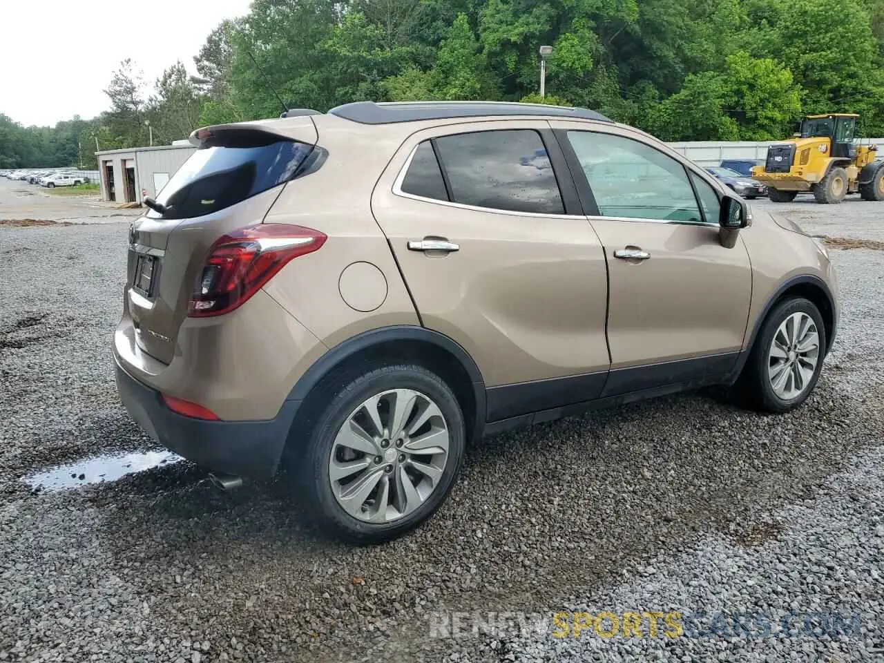 3 Фотография поврежденного автомобиля KL4CJASB1KB761166 BUICK ENCORE 2019