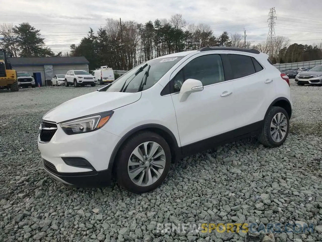 1 Photograph of a damaged car KL4CJASB1KB826632 BUICK ENCORE 2019