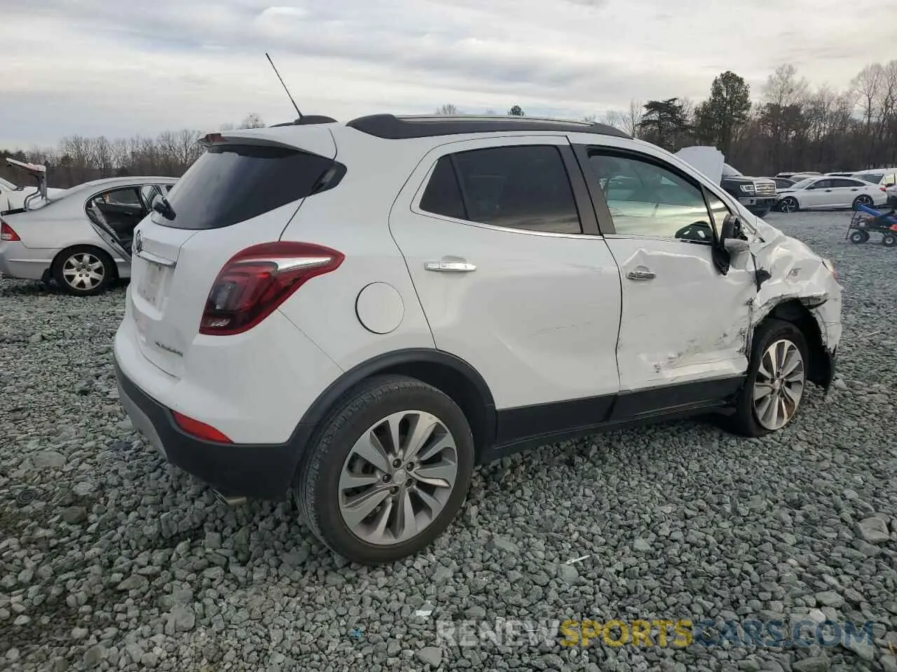 3 Photograph of a damaged car KL4CJASB1KB826632 BUICK ENCORE 2019