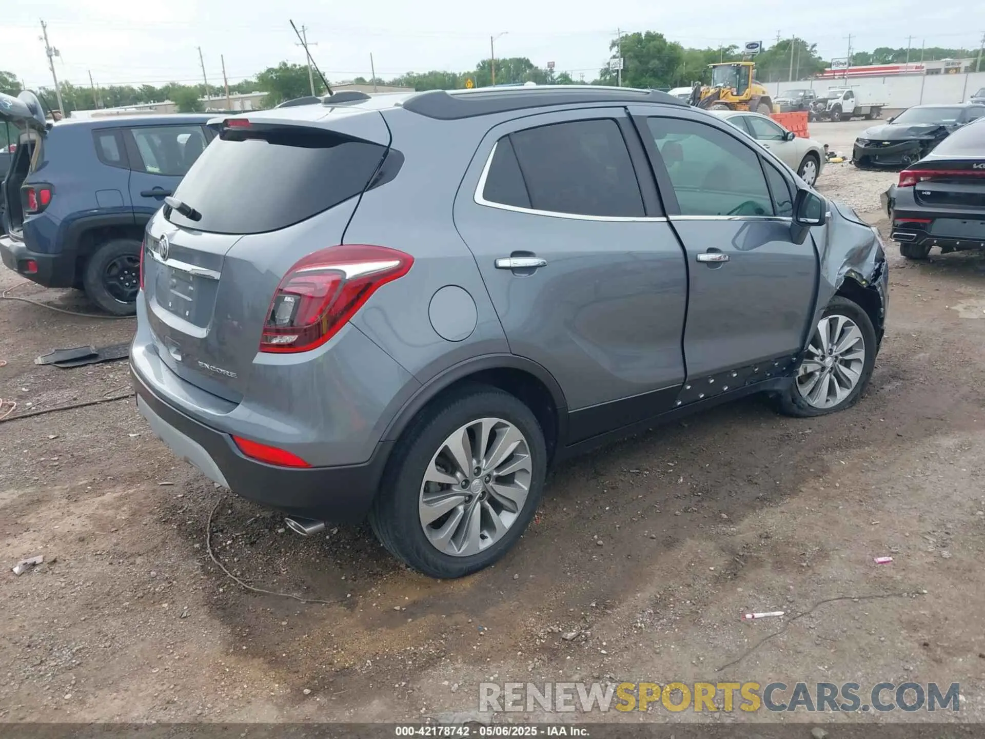 4 Photograph of a damaged car KL4CJASB1KB877760 BUICK ENCORE 2019