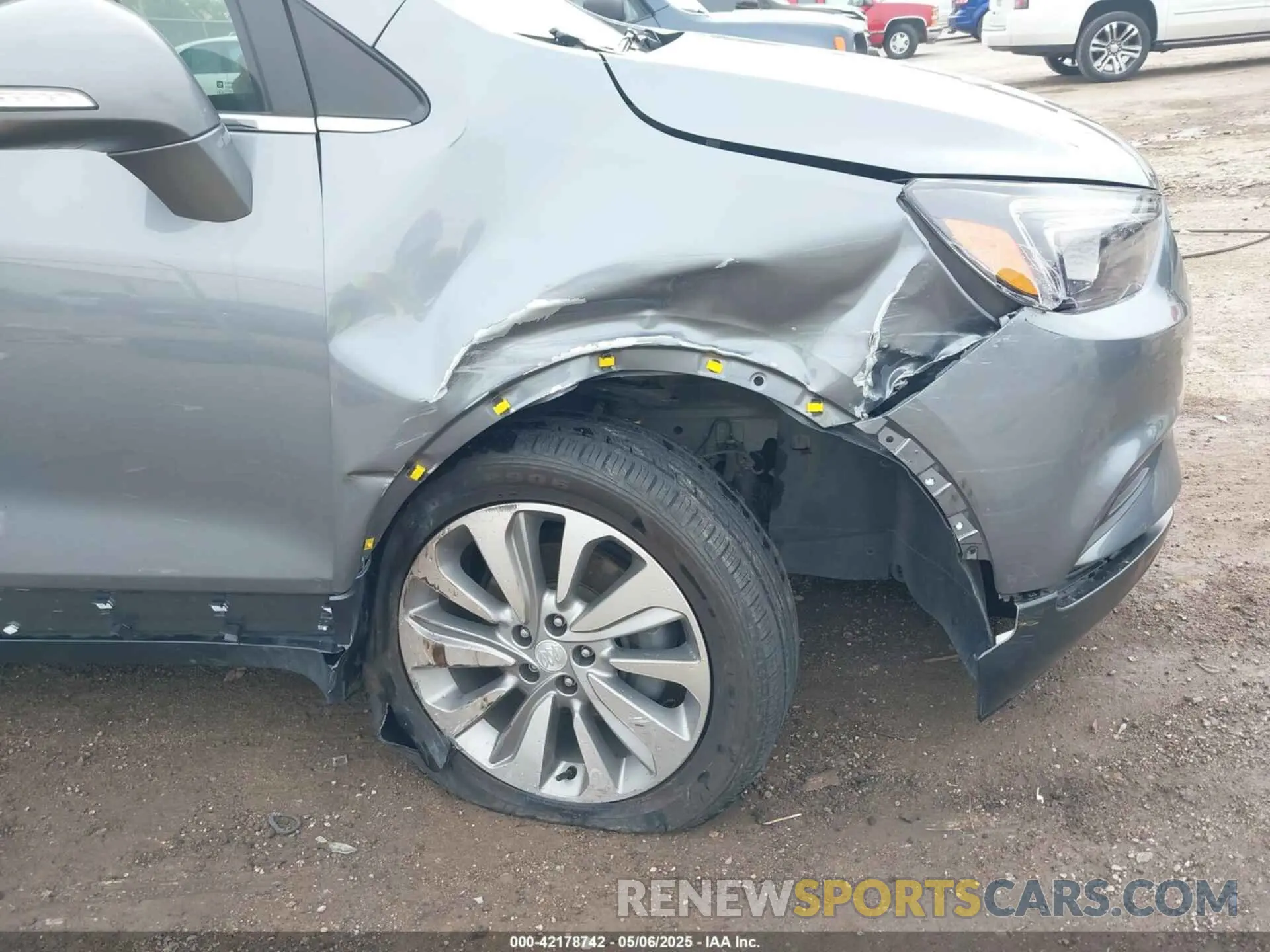 6 Photograph of a damaged car KL4CJASB1KB877760 BUICK ENCORE 2019