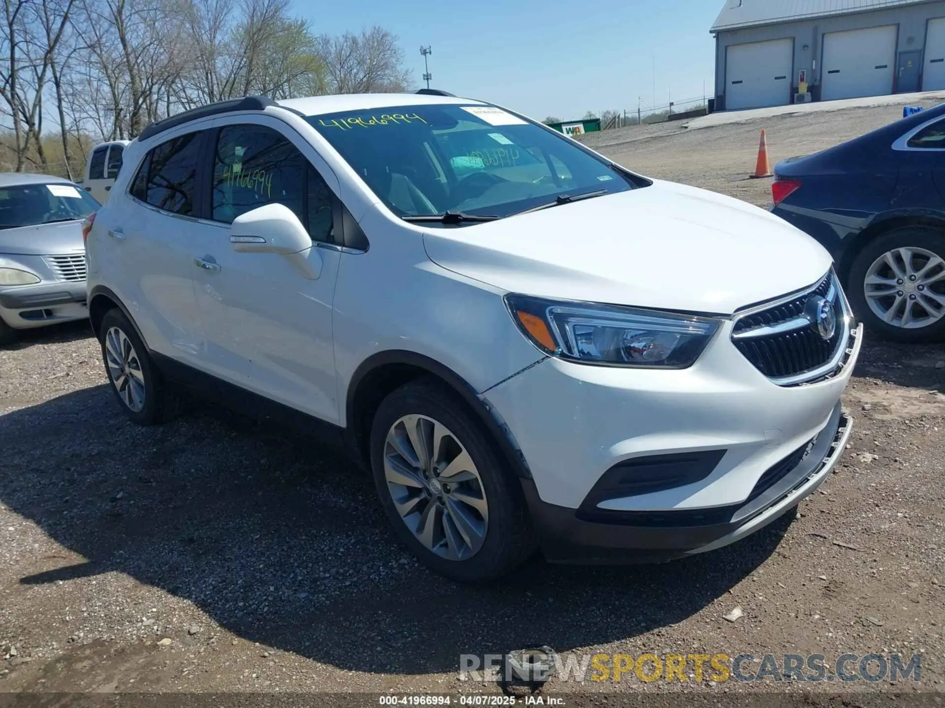 1 Photograph of a damaged car KL4CJASB1KB912555 BUICK ENCORE 2019