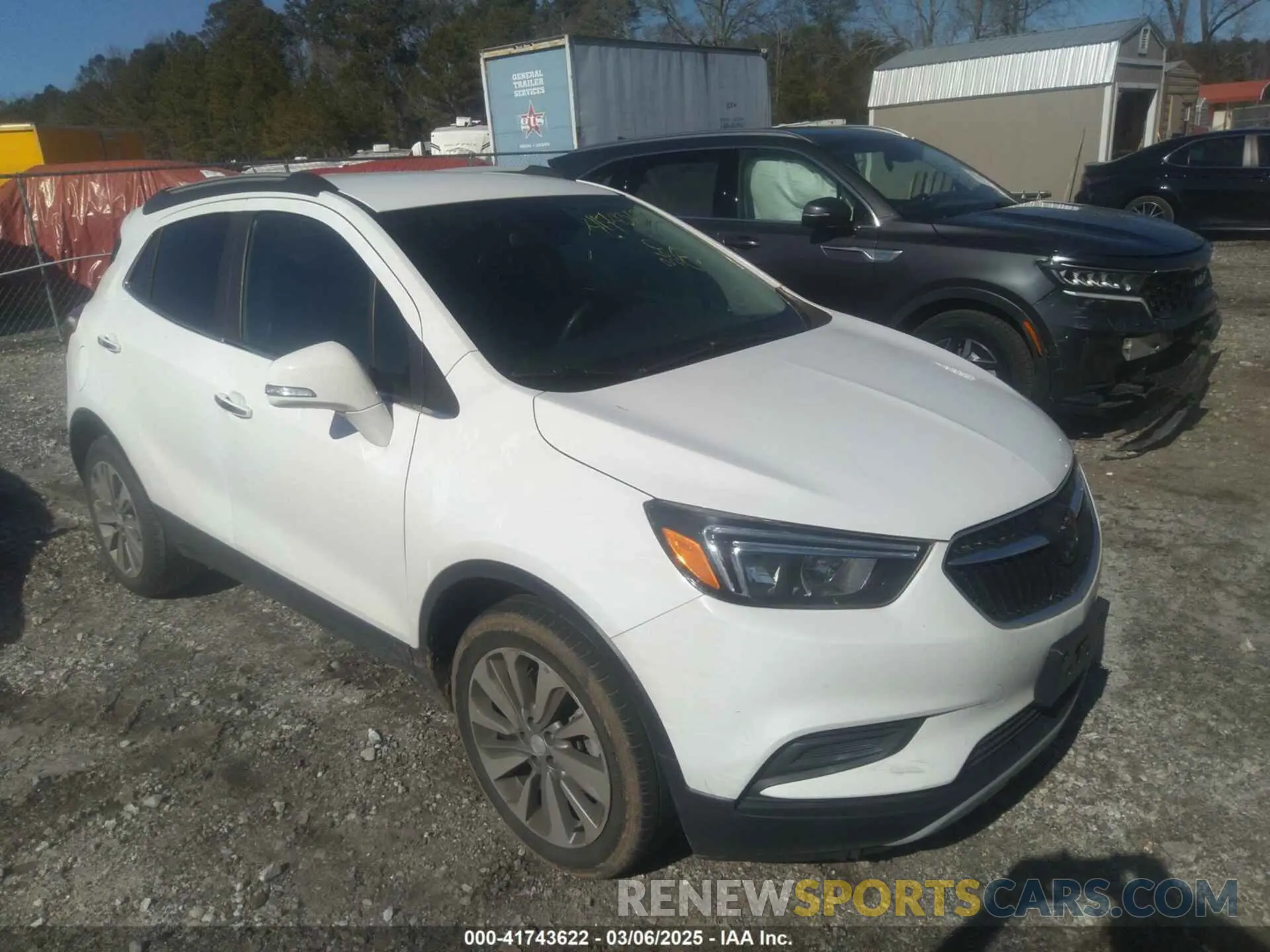 1 Photograph of a damaged car KL4CJASB1KB920834 BUICK ENCORE 2019