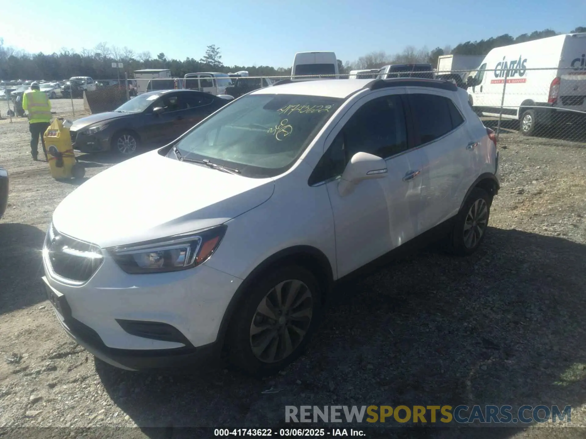 2 Photograph of a damaged car KL4CJASB1KB920834 BUICK ENCORE 2019