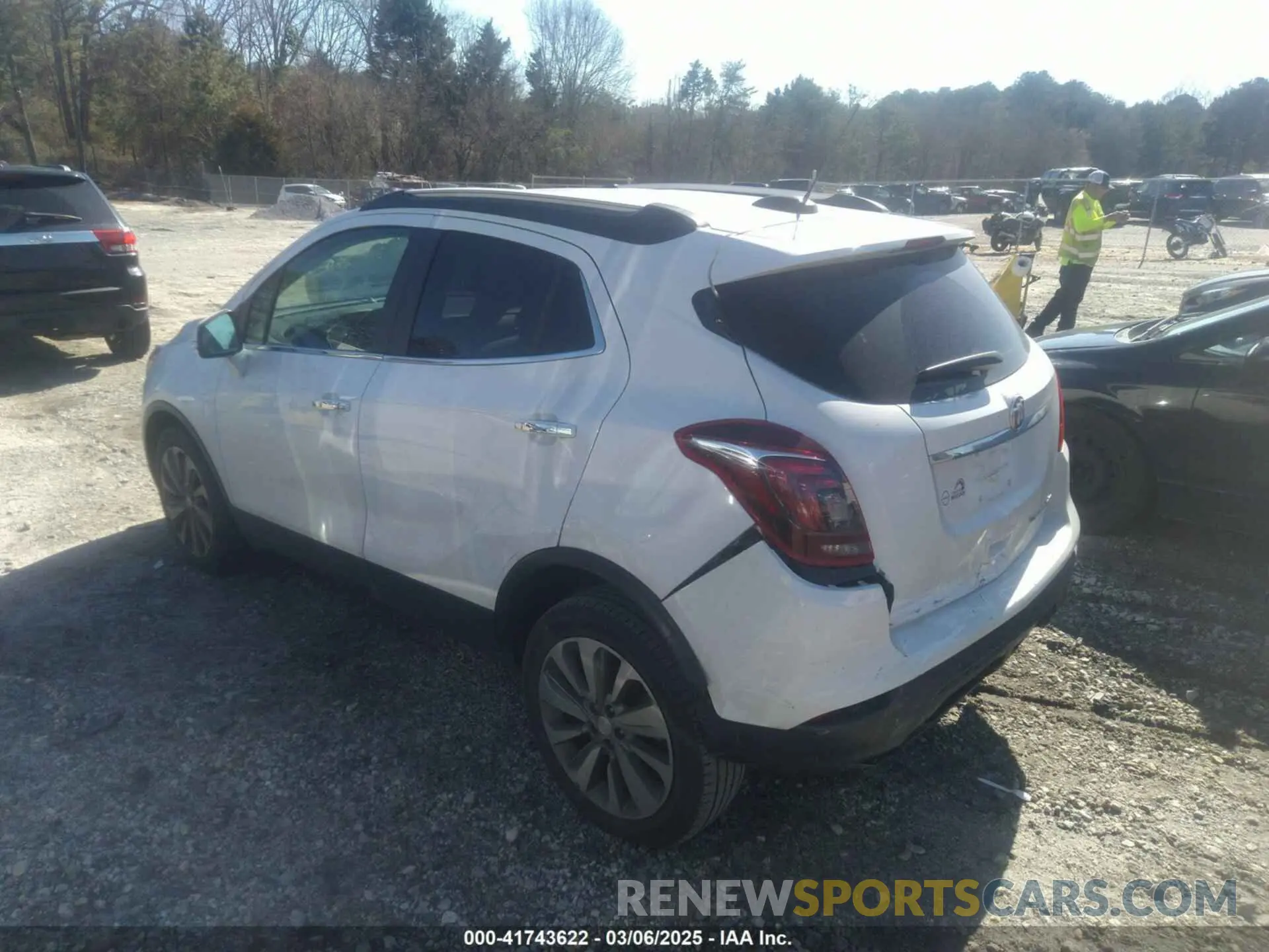 3 Photograph of a damaged car KL4CJASB1KB920834 BUICK ENCORE 2019
