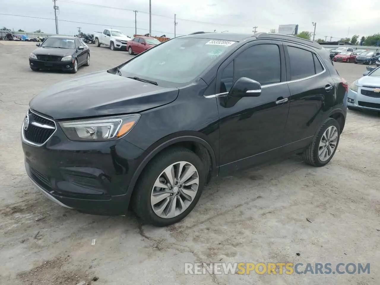 1 Фотография поврежденного автомобиля KL4CJASB1KB923037 BUICK ENCORE 2019