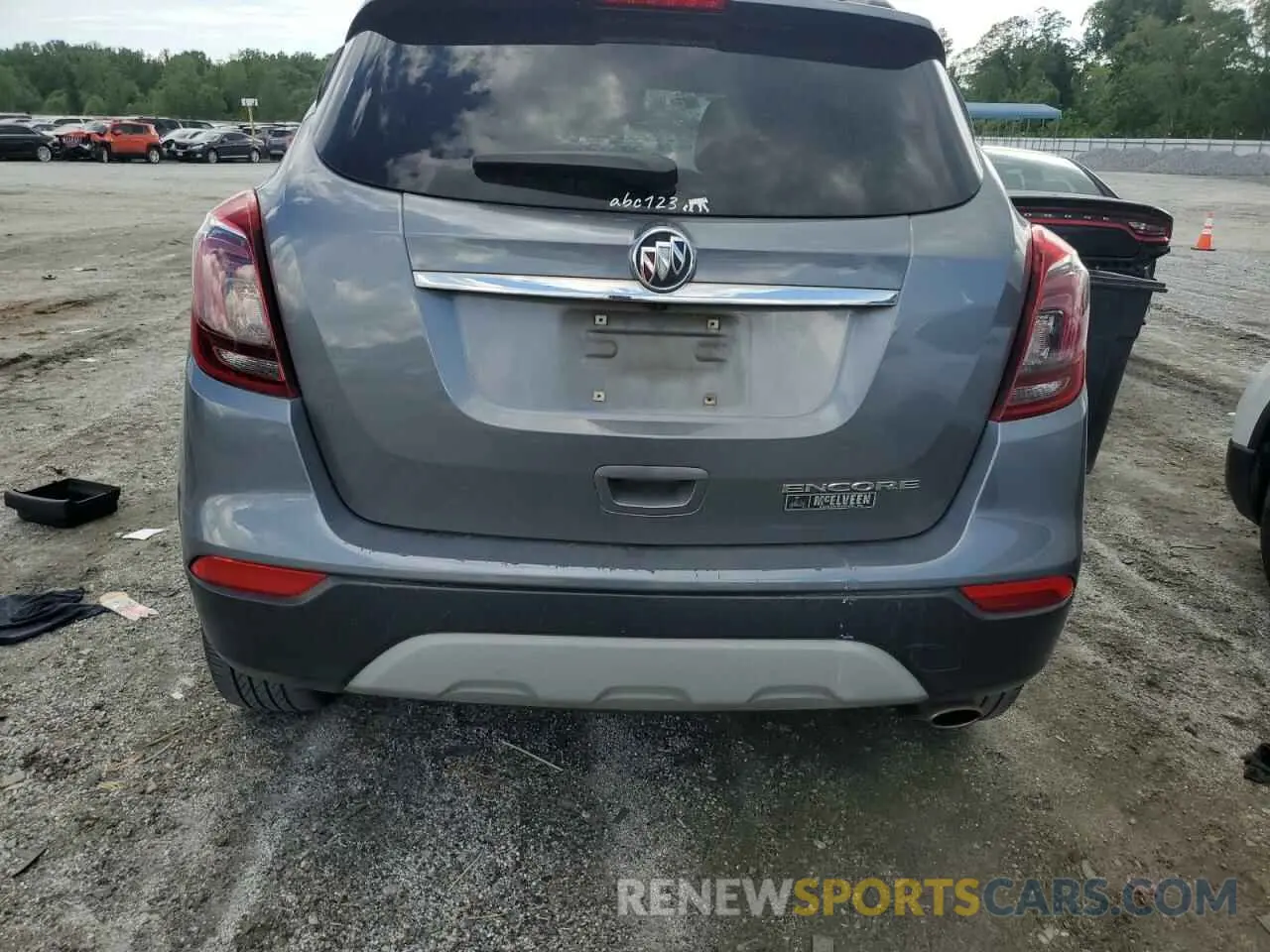 6 Photograph of a damaged car KL4CJASB1KB935298 BUICK ENCORE 2019