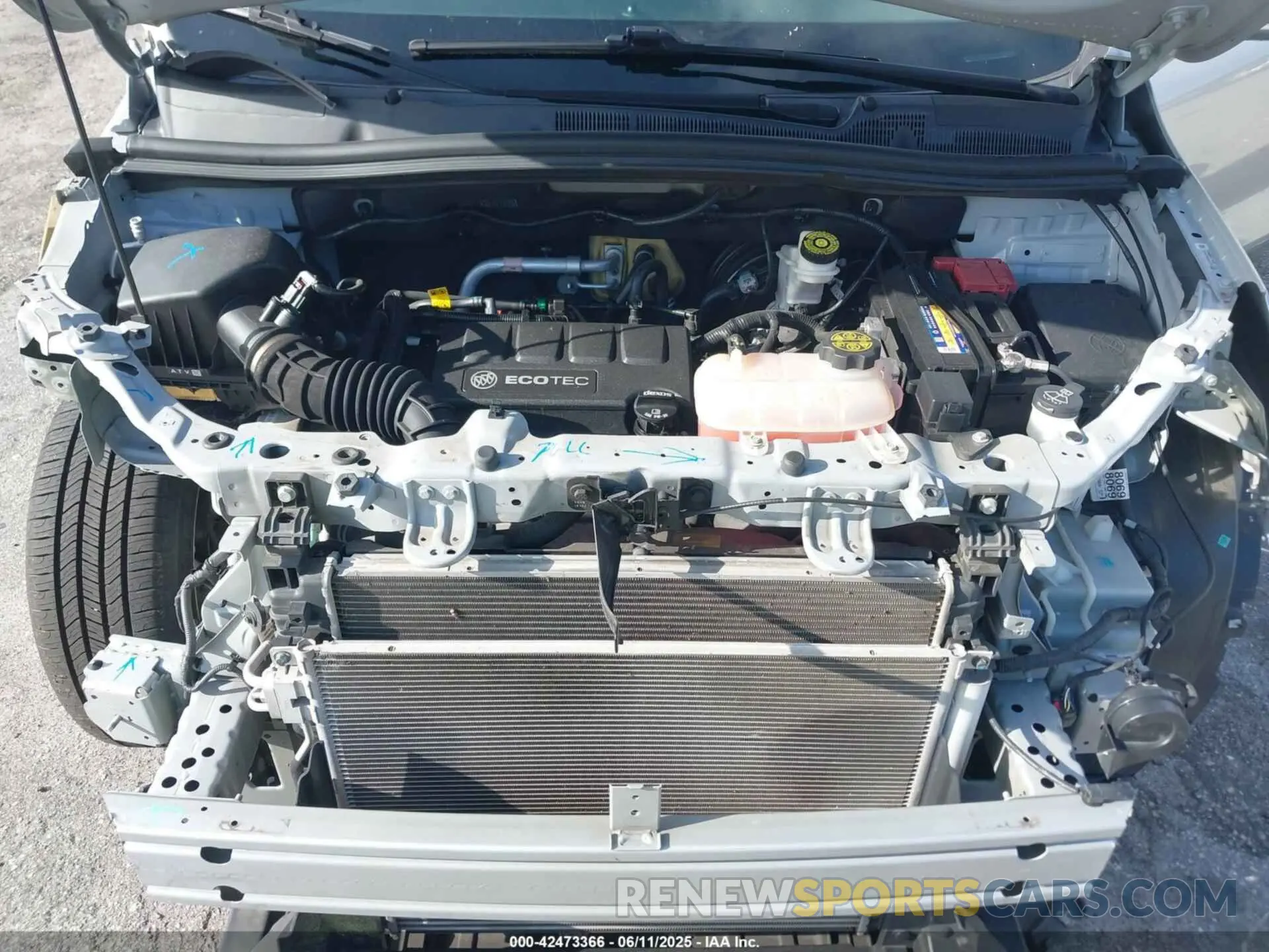 10 Photograph of a damaged car KL4CJASB2KB712610 BUICK ENCORE 2019