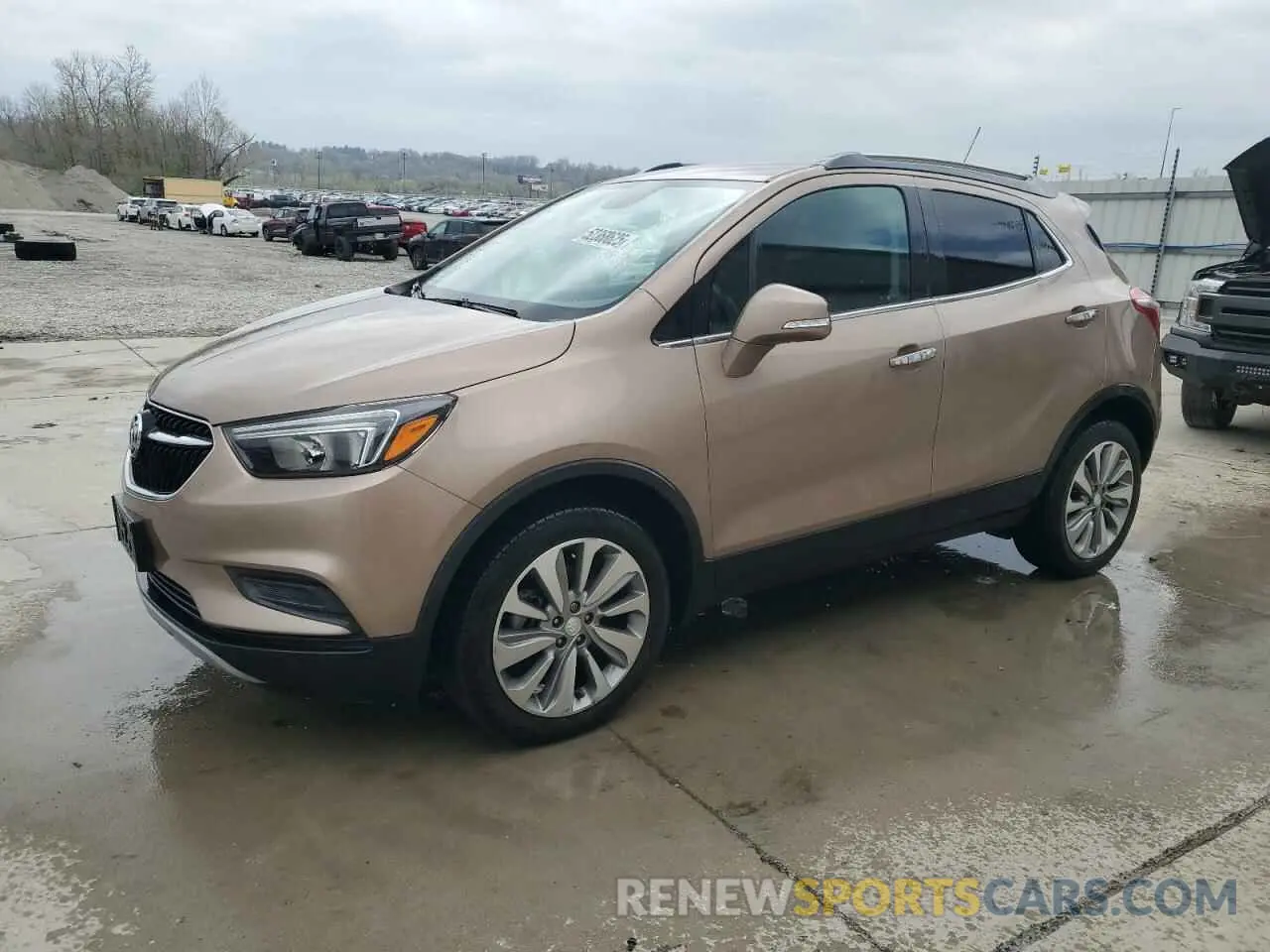 1 Photograph of a damaged car KL4CJASB2KB716639 BUICK ENCORE 2019