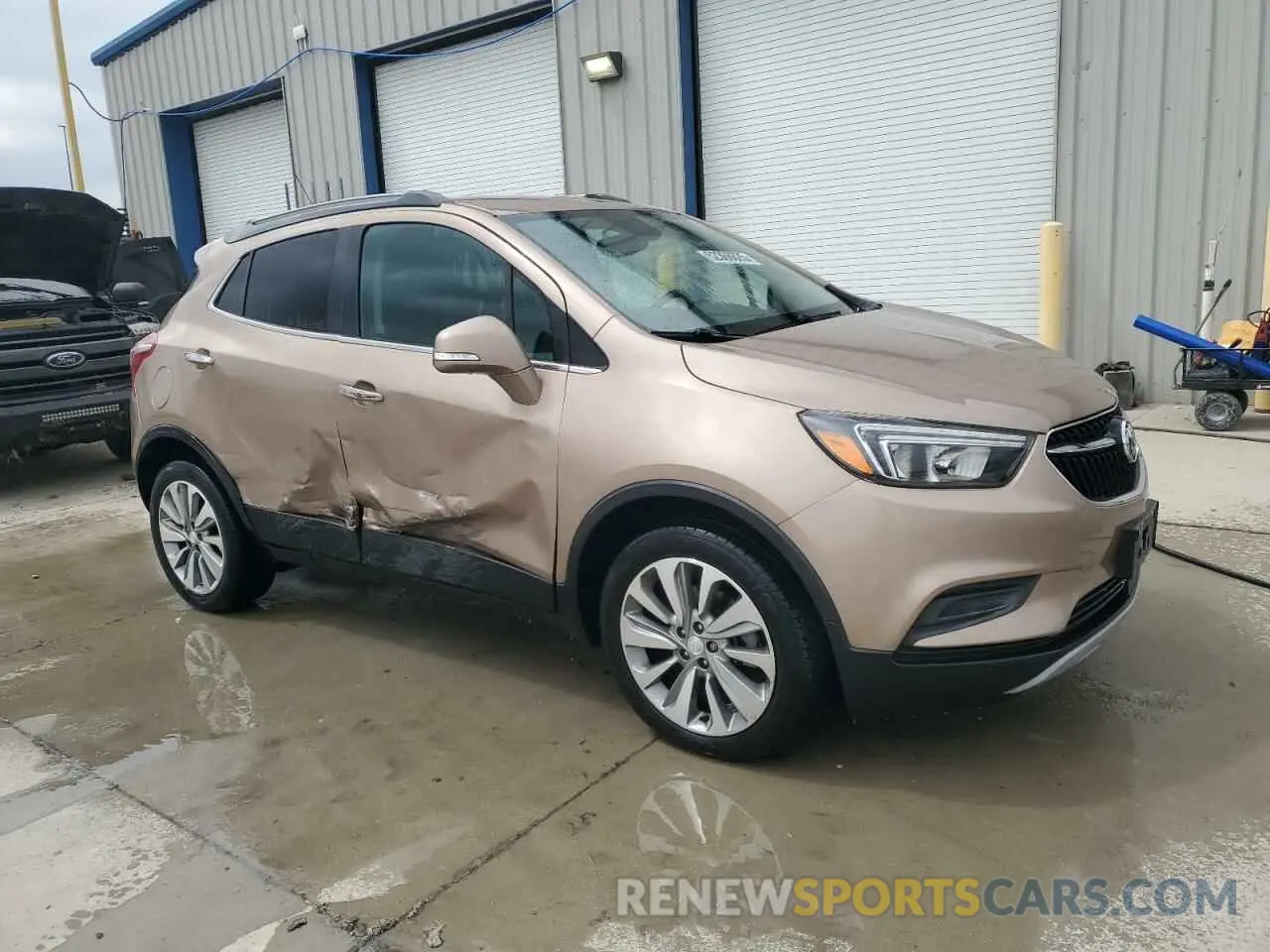 4 Photograph of a damaged car KL4CJASB2KB716639 BUICK ENCORE 2019
