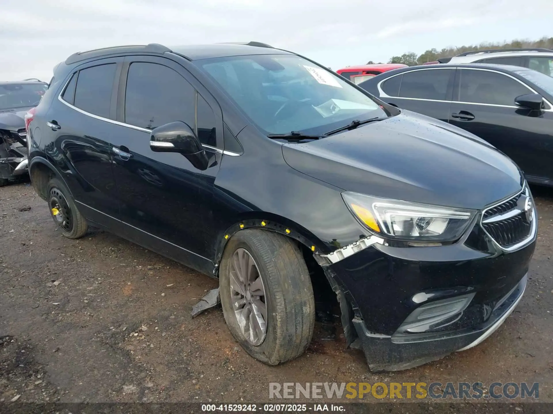 1 Photograph of a damaged car KL4CJASB2KB821276 BUICK ENCORE 2019