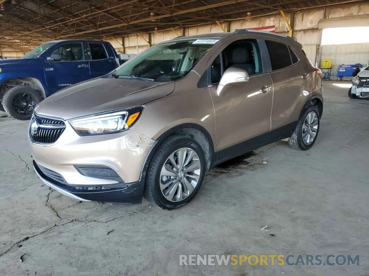 1 Фотография поврежденного автомобиля KL4CJASB2KB879971 BUICK ENCORE 2019