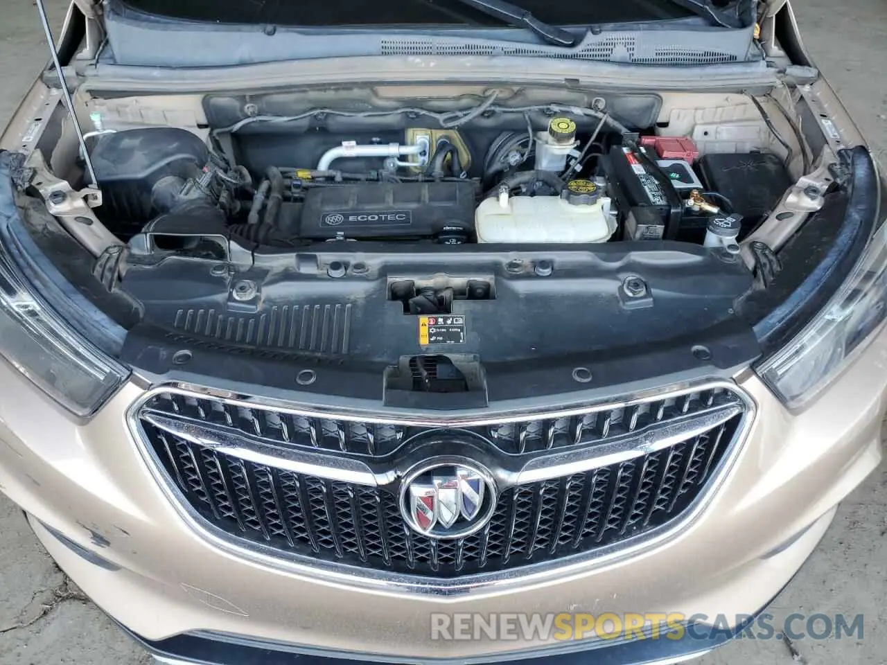 11 Фотография поврежденного автомобиля KL4CJASB2KB879971 BUICK ENCORE 2019
