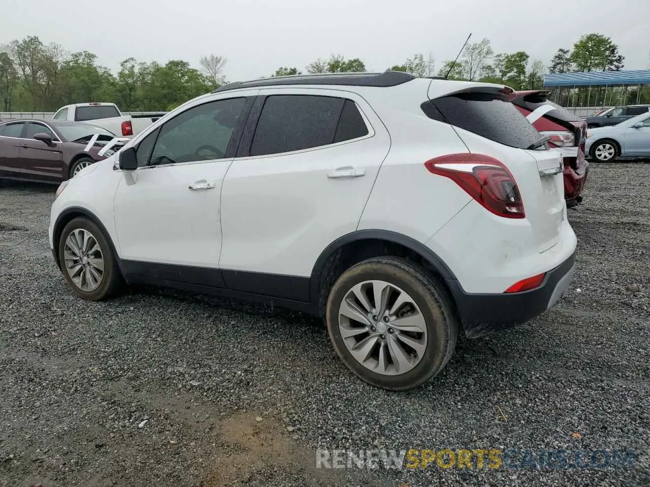 2 Photograph of a damaged car KL4CJASB2KB883227 BUICK ENCORE 2019