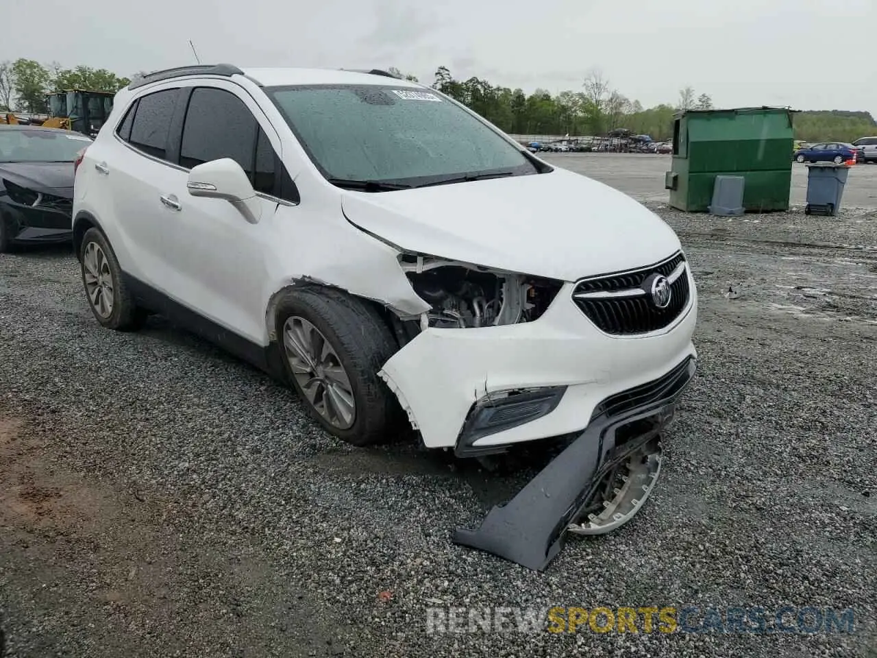 4 Photograph of a damaged car KL4CJASB2KB883227 BUICK ENCORE 2019