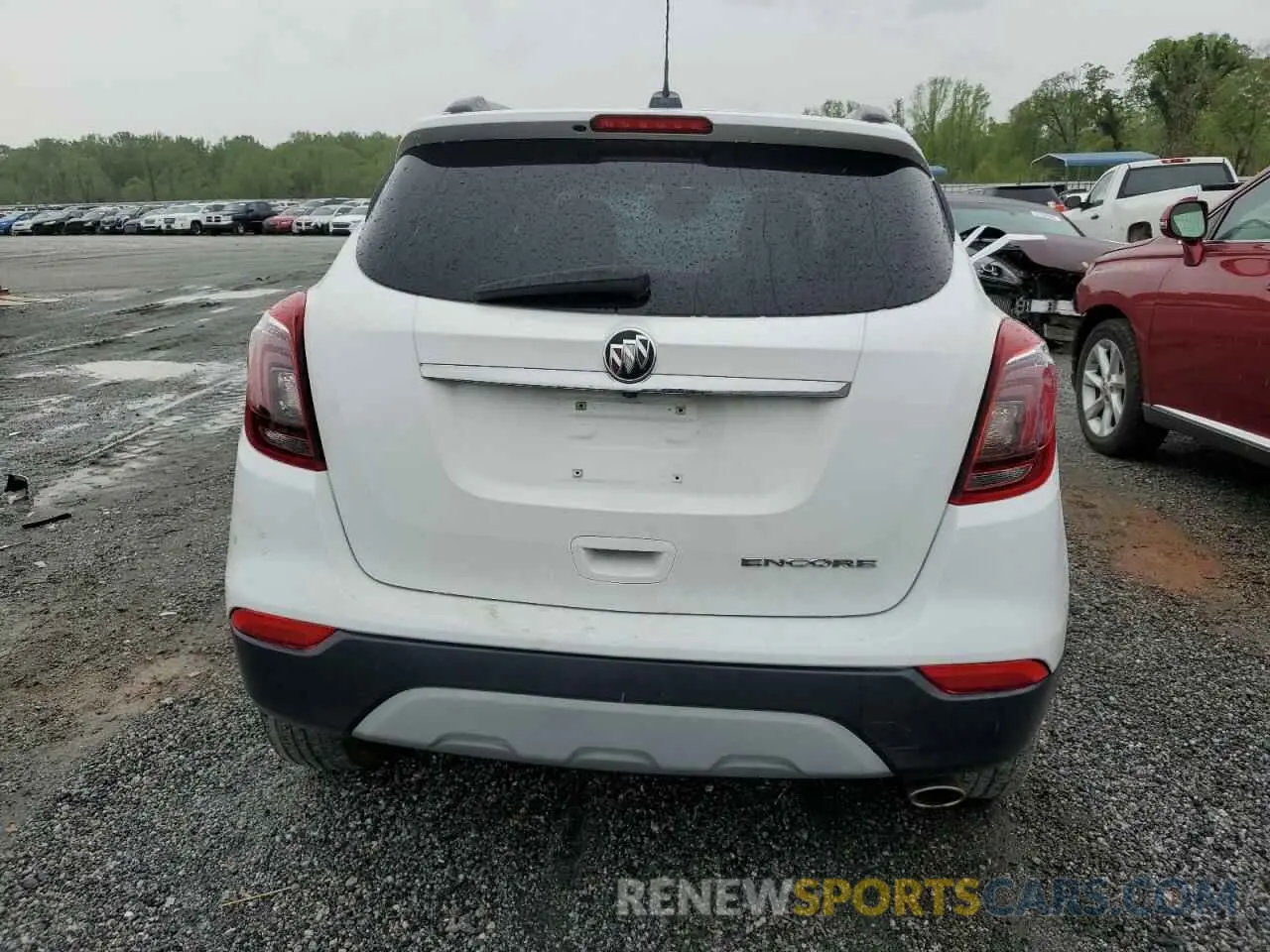 6 Photograph of a damaged car KL4CJASB2KB883227 BUICK ENCORE 2019
