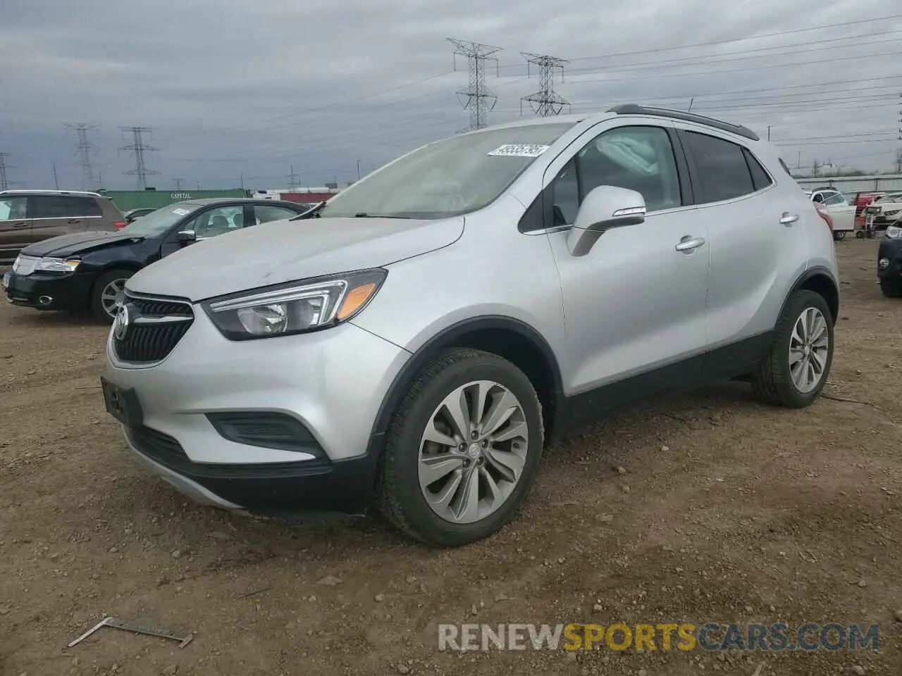 1 Фотография поврежденного автомобиля KL4CJASB3KB708355 BUICK ENCORE 2019