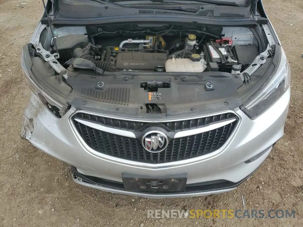 12 Фотография поврежденного автомобиля KL4CJASB3KB708355 BUICK ENCORE 2019