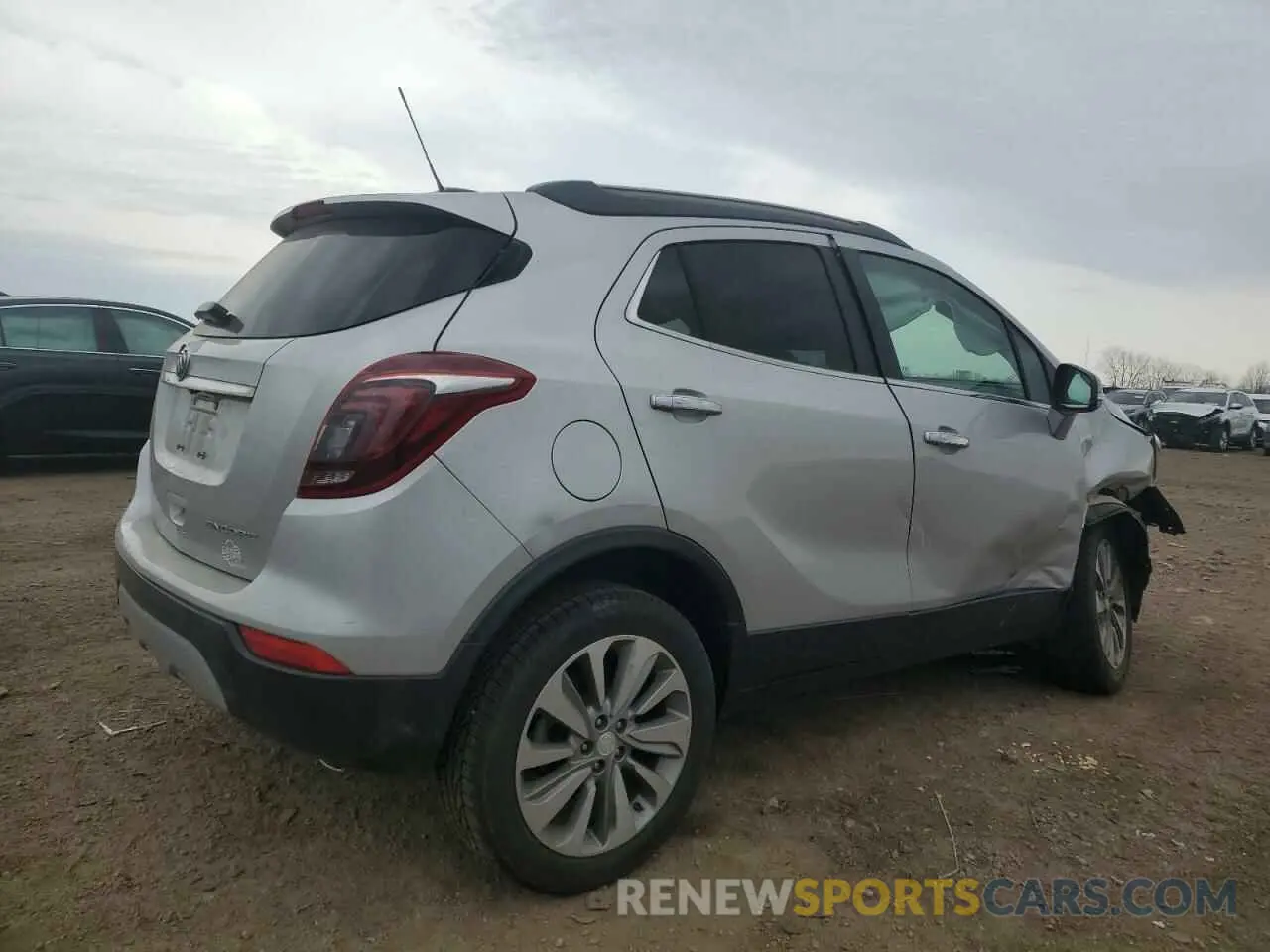 3 Фотография поврежденного автомобиля KL4CJASB3KB708355 BUICK ENCORE 2019