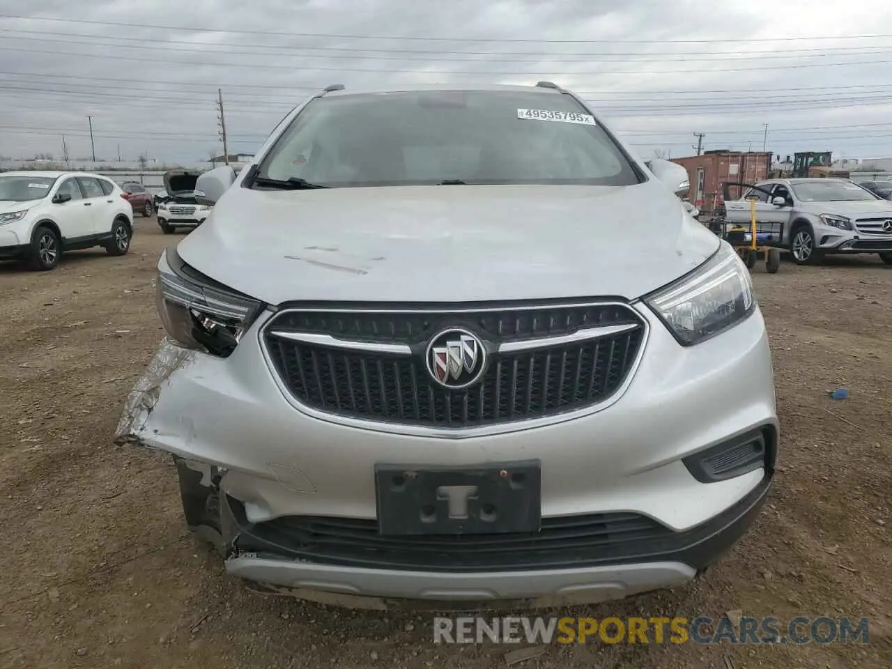 5 Фотография поврежденного автомобиля KL4CJASB3KB708355 BUICK ENCORE 2019