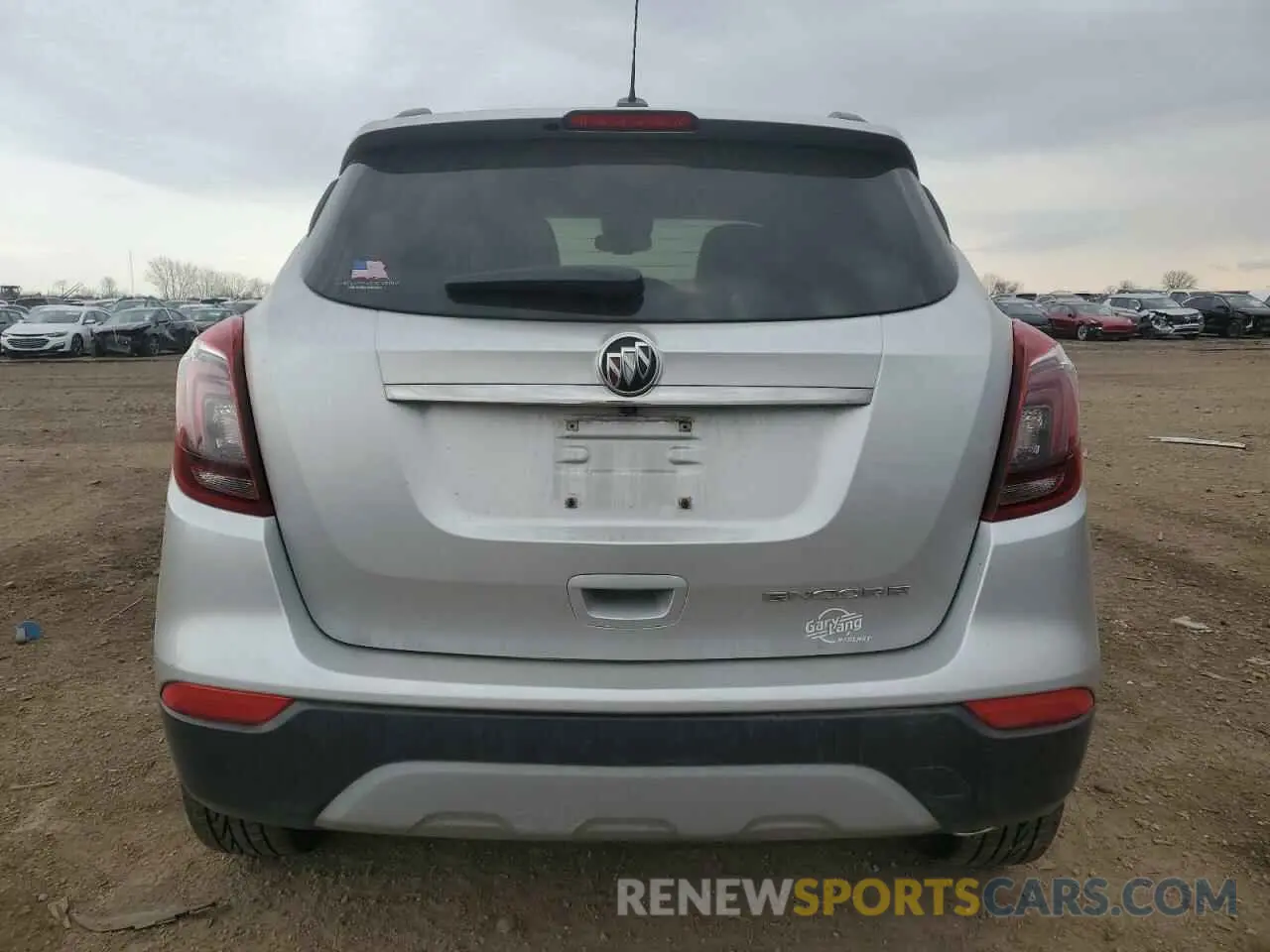 6 Фотография поврежденного автомобиля KL4CJASB3KB708355 BUICK ENCORE 2019