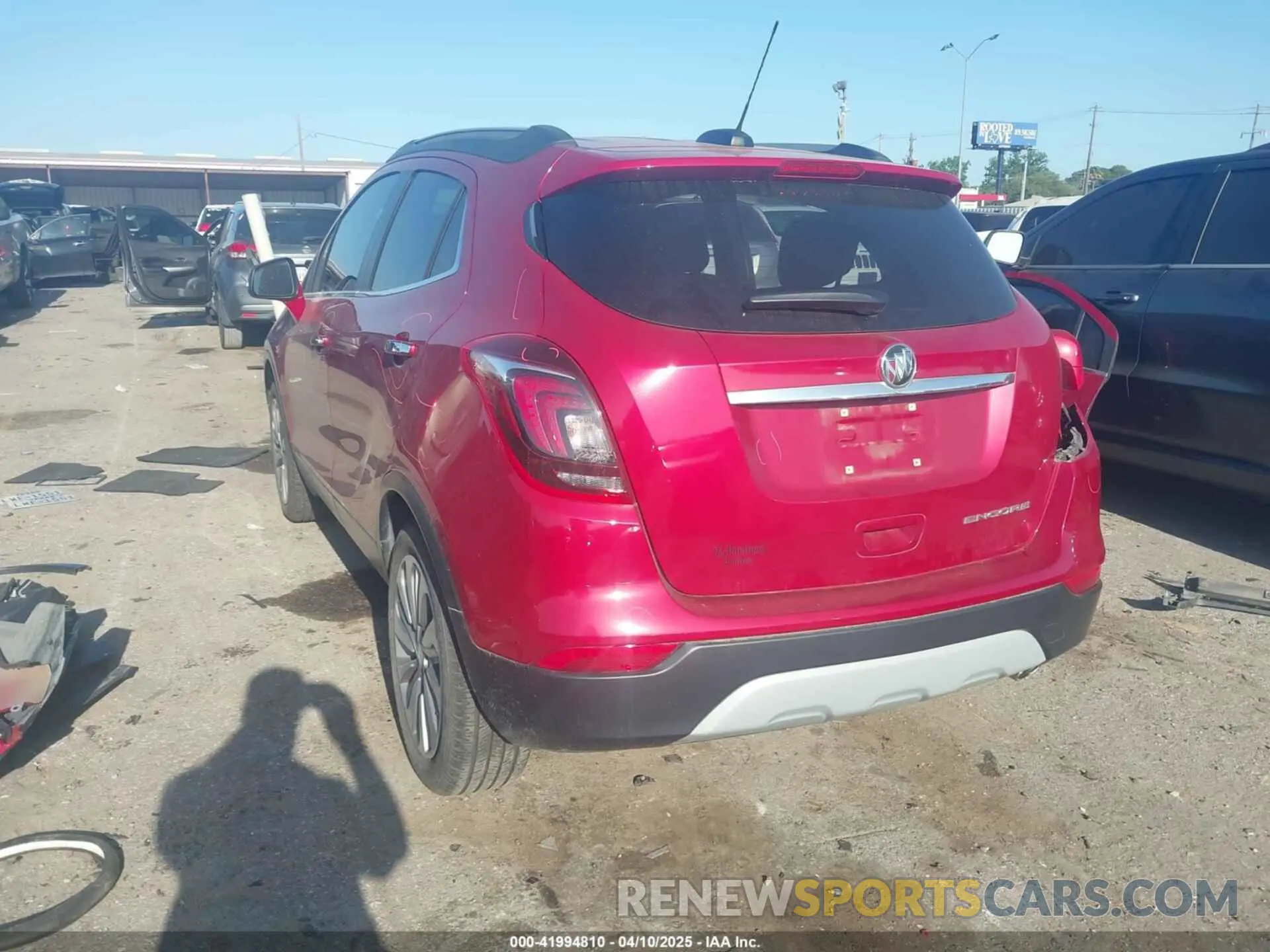 3 Photograph of a damaged car KL4CJASB3KB717038 BUICK ENCORE 2019