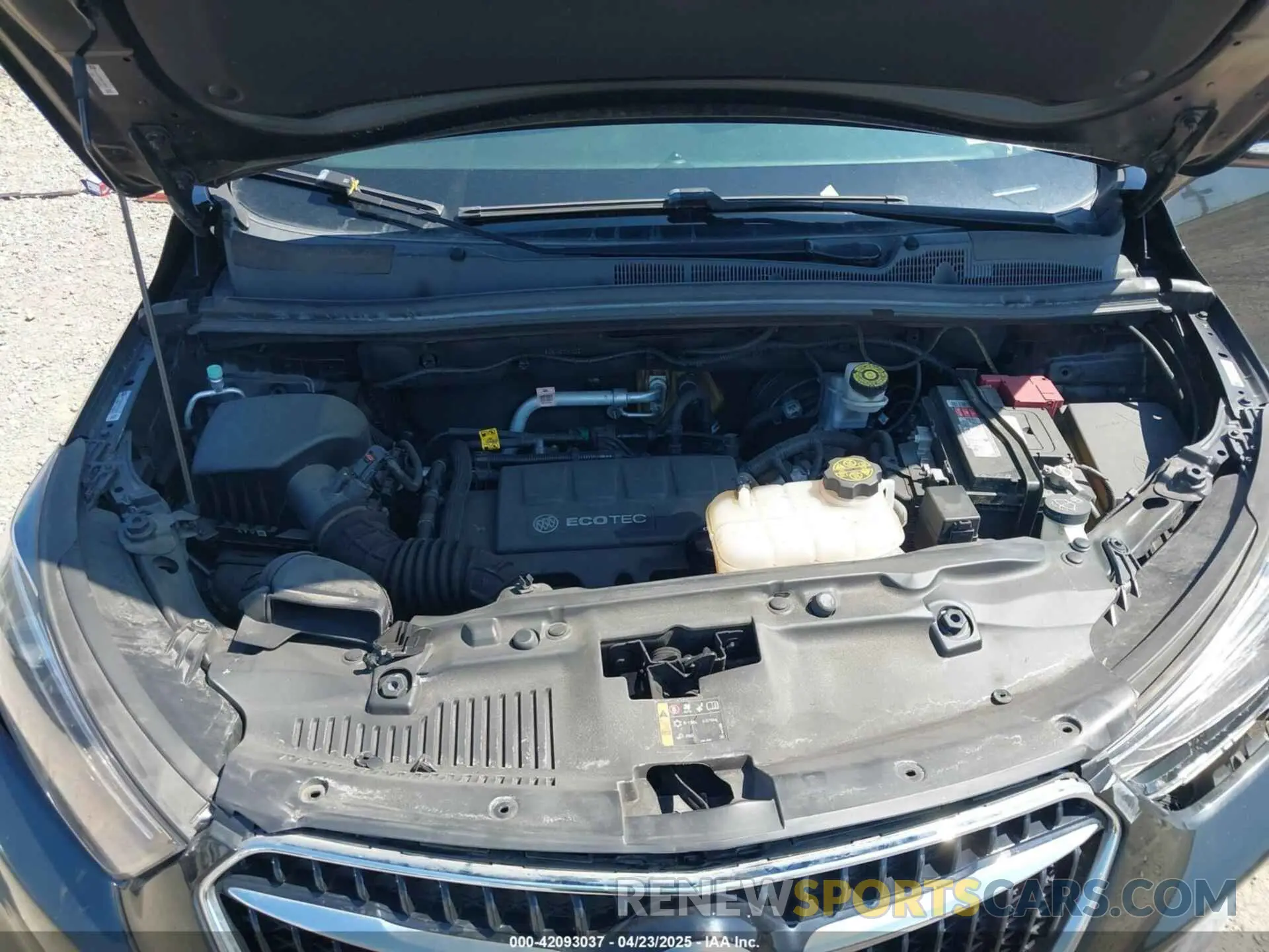 10 Фотография поврежденного автомобиля KL4CJASB3KB723356 BUICK ENCORE 2019