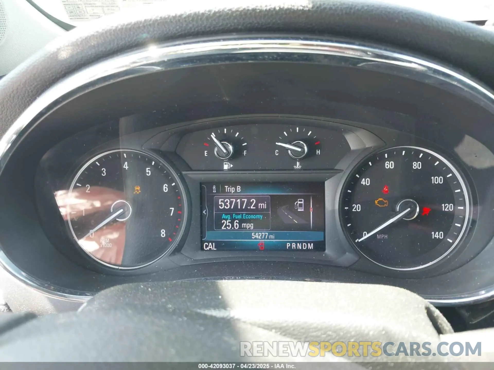 7 Фотография поврежденного автомобиля KL4CJASB3KB723356 BUICK ENCORE 2019
