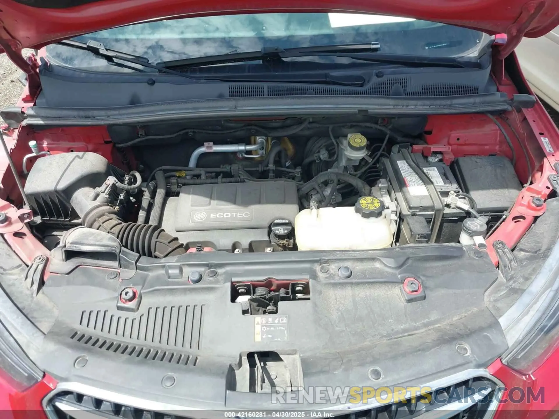 10 Photograph of a damaged car KL4CJASB3KB786909 BUICK ENCORE 2019