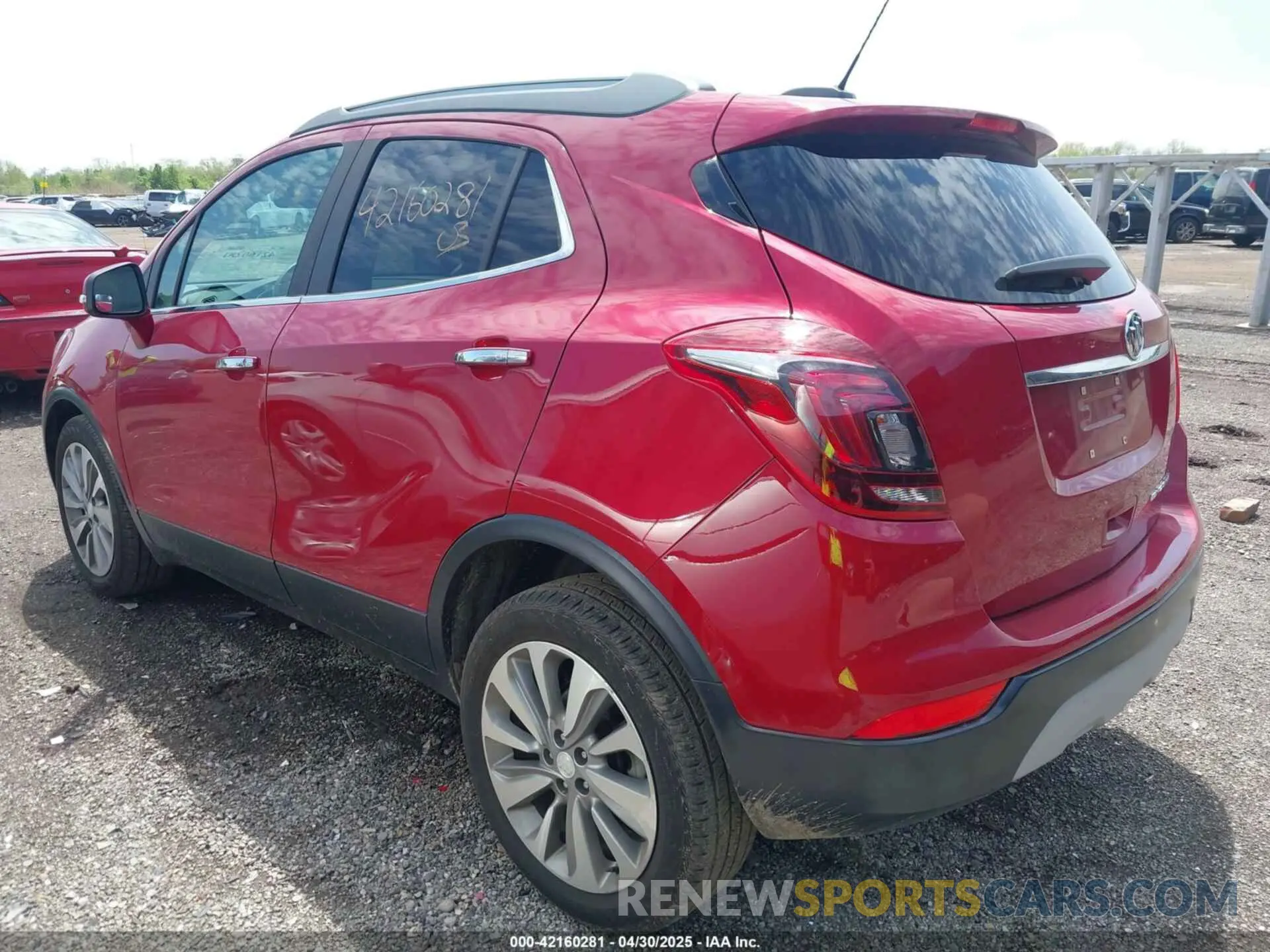 3 Photograph of a damaged car KL4CJASB3KB786909 BUICK ENCORE 2019