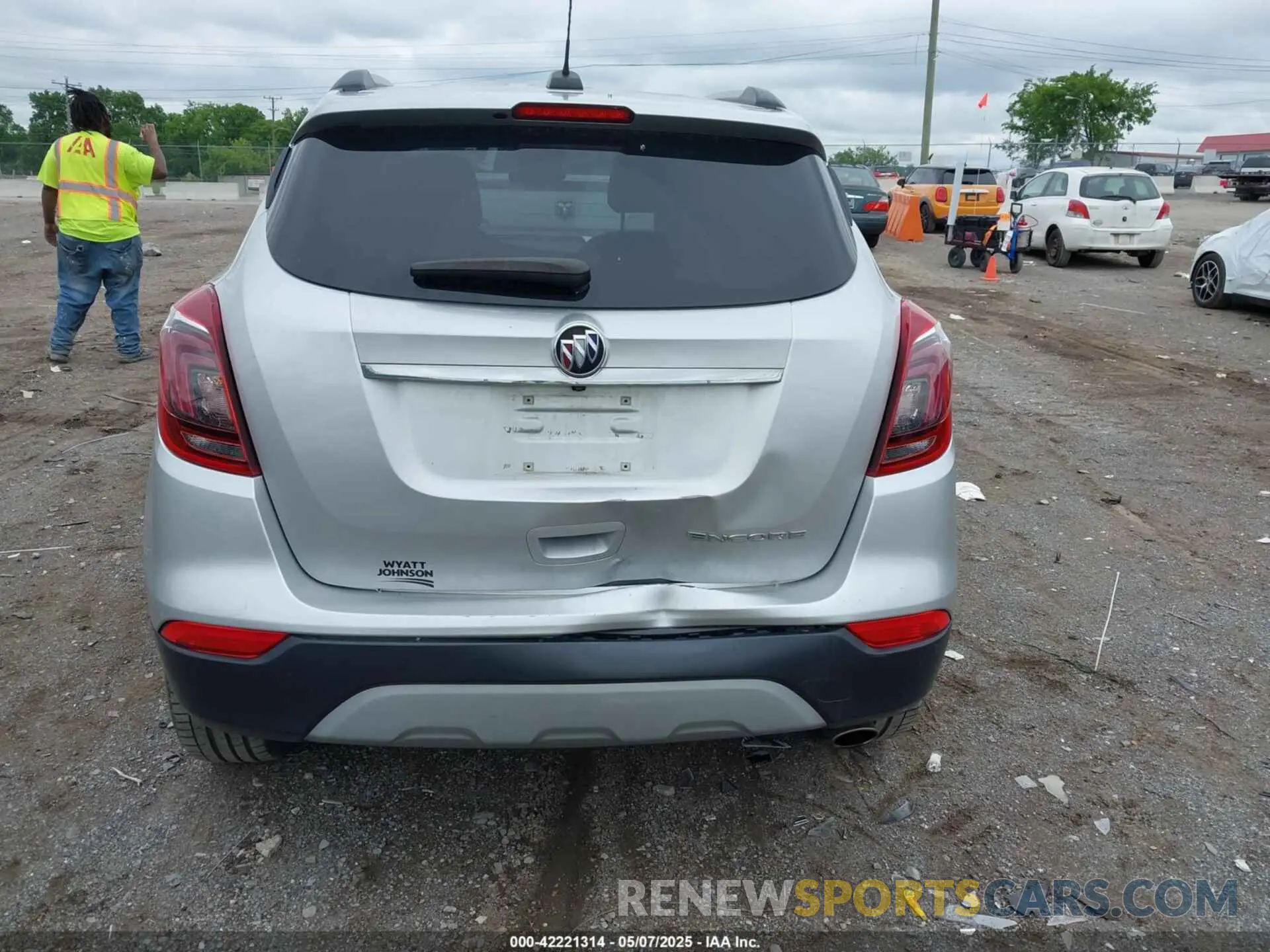 16 Фотография поврежденного автомобиля KL4CJASB3KB801862 BUICK ENCORE 2019