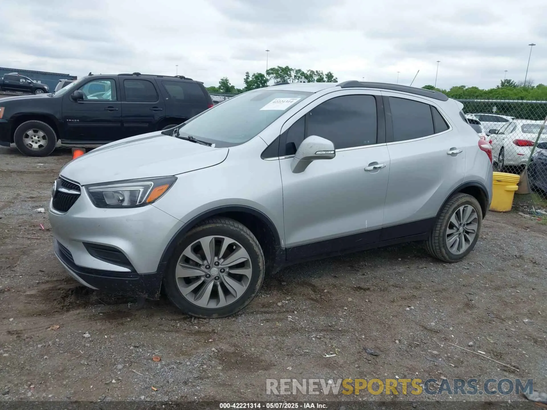 2 Фотография поврежденного автомобиля KL4CJASB3KB801862 BUICK ENCORE 2019