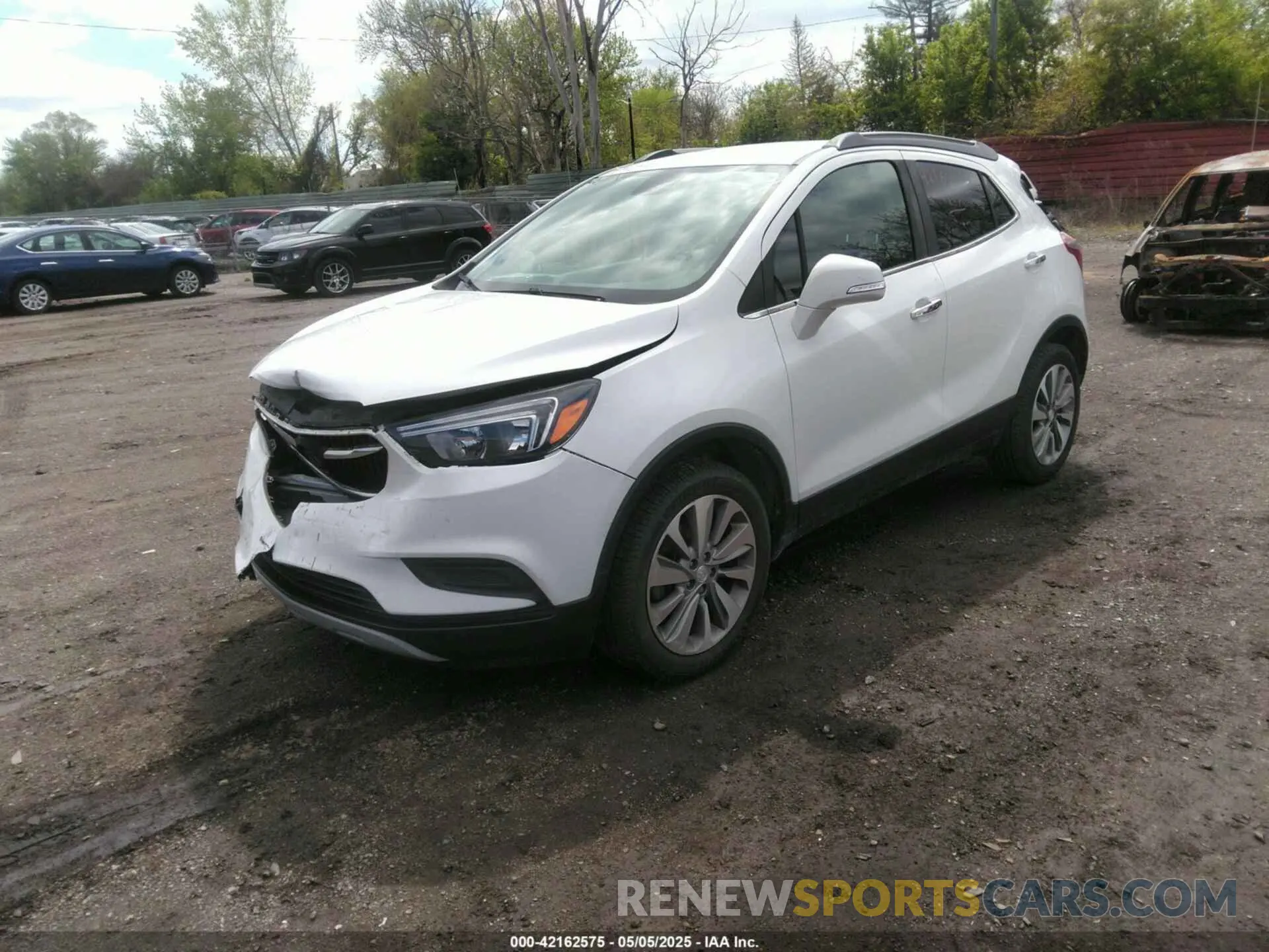 2 Фотография поврежденного автомобиля KL4CJASB3KB823957 BUICK ENCORE 2019