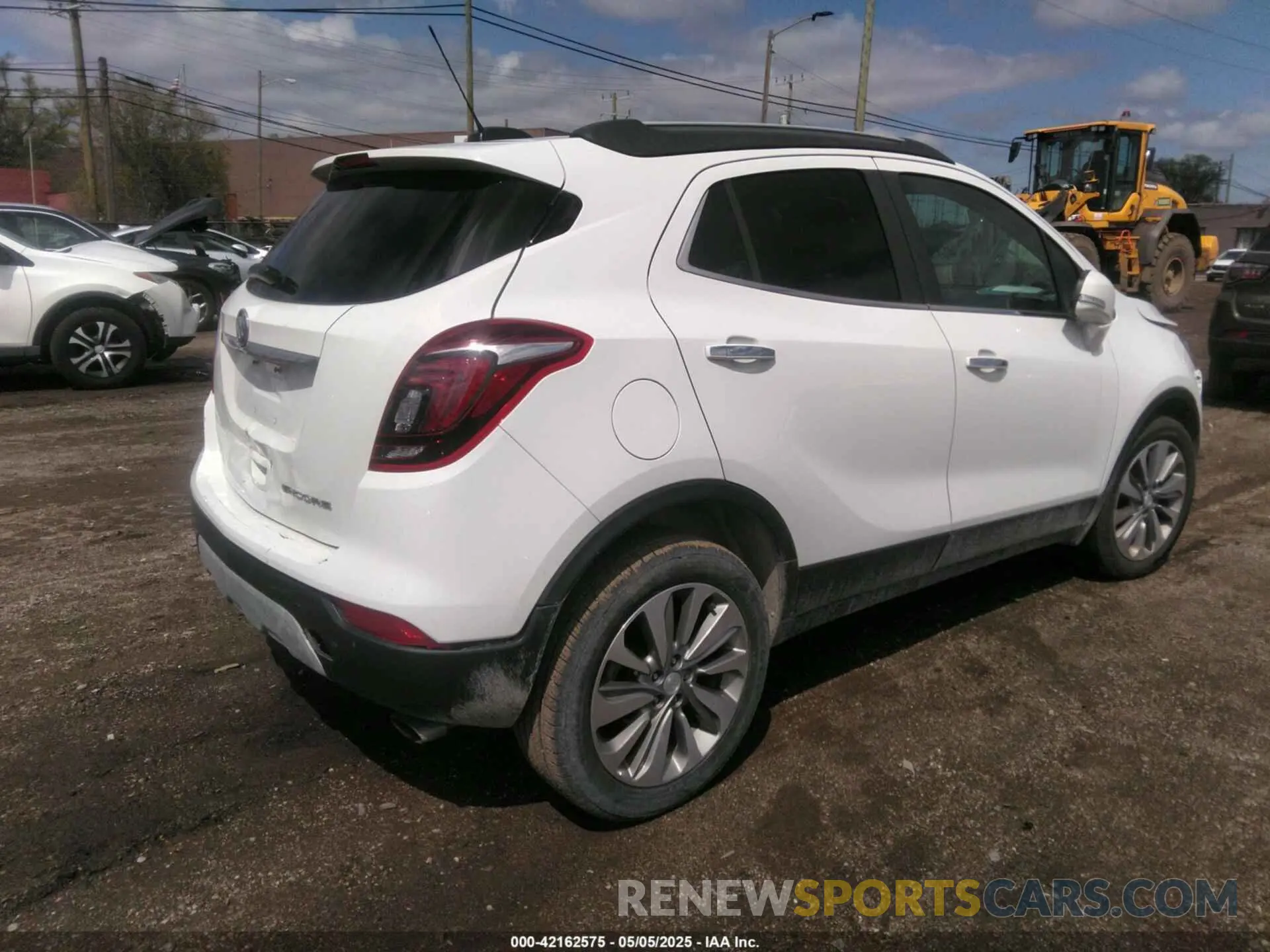 4 Фотография поврежденного автомобиля KL4CJASB3KB823957 BUICK ENCORE 2019