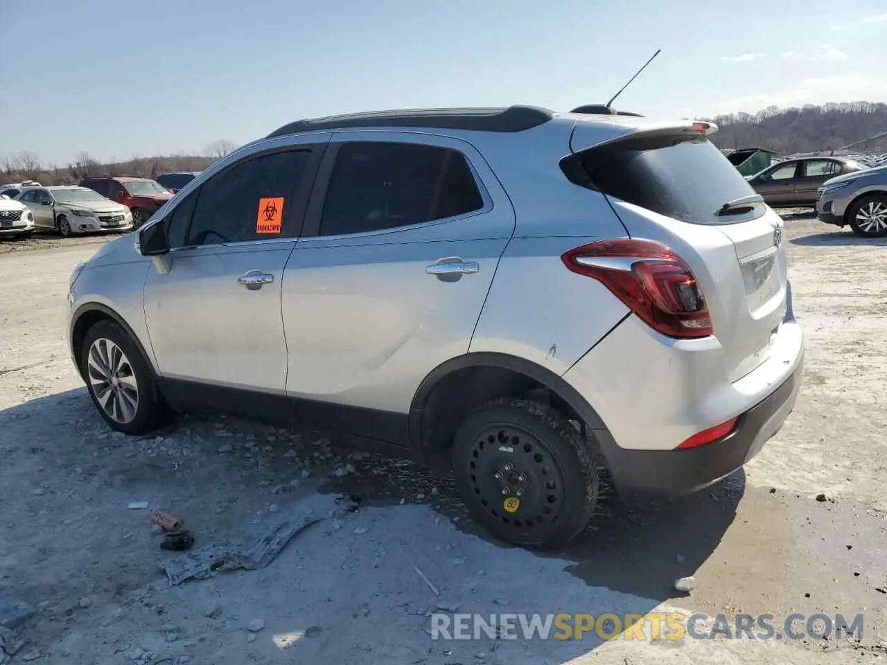 2 Photograph of a damaged car KL4CJASB3KB847062 BUICK ENCORE 2019