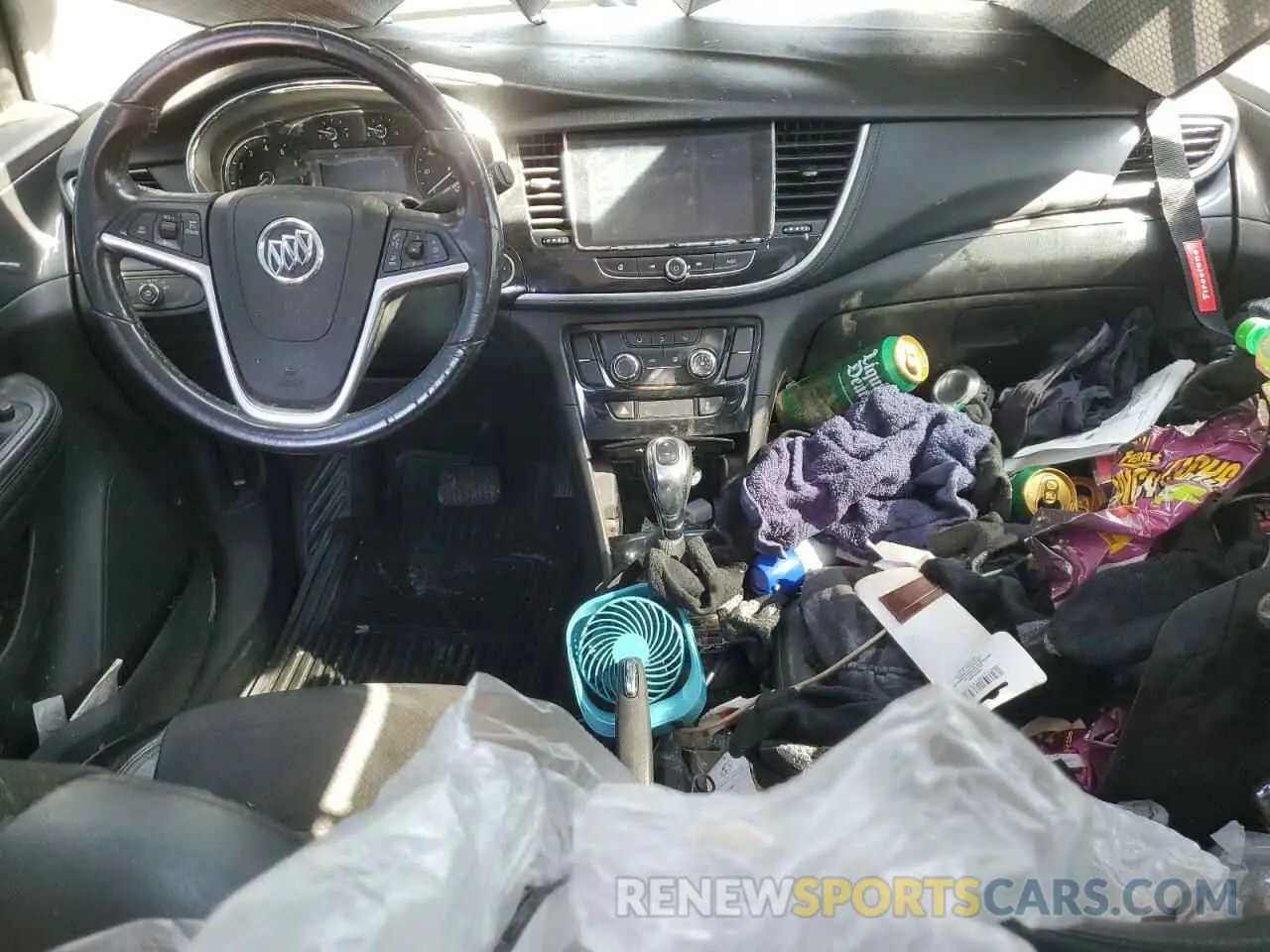 8 Photograph of a damaged car KL4CJASB3KB847062 BUICK ENCORE 2019