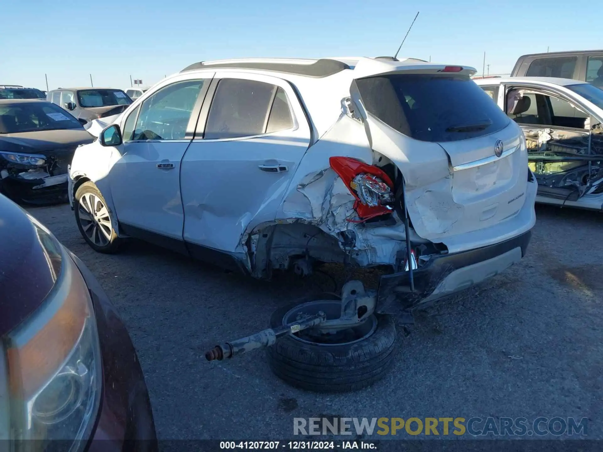 3 Photograph of a damaged car KL4CJASB3KB848809 BUICK ENCORE 2019