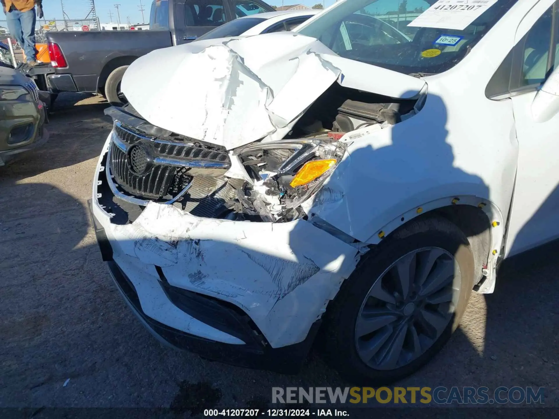 6 Photograph of a damaged car KL4CJASB3KB848809 BUICK ENCORE 2019