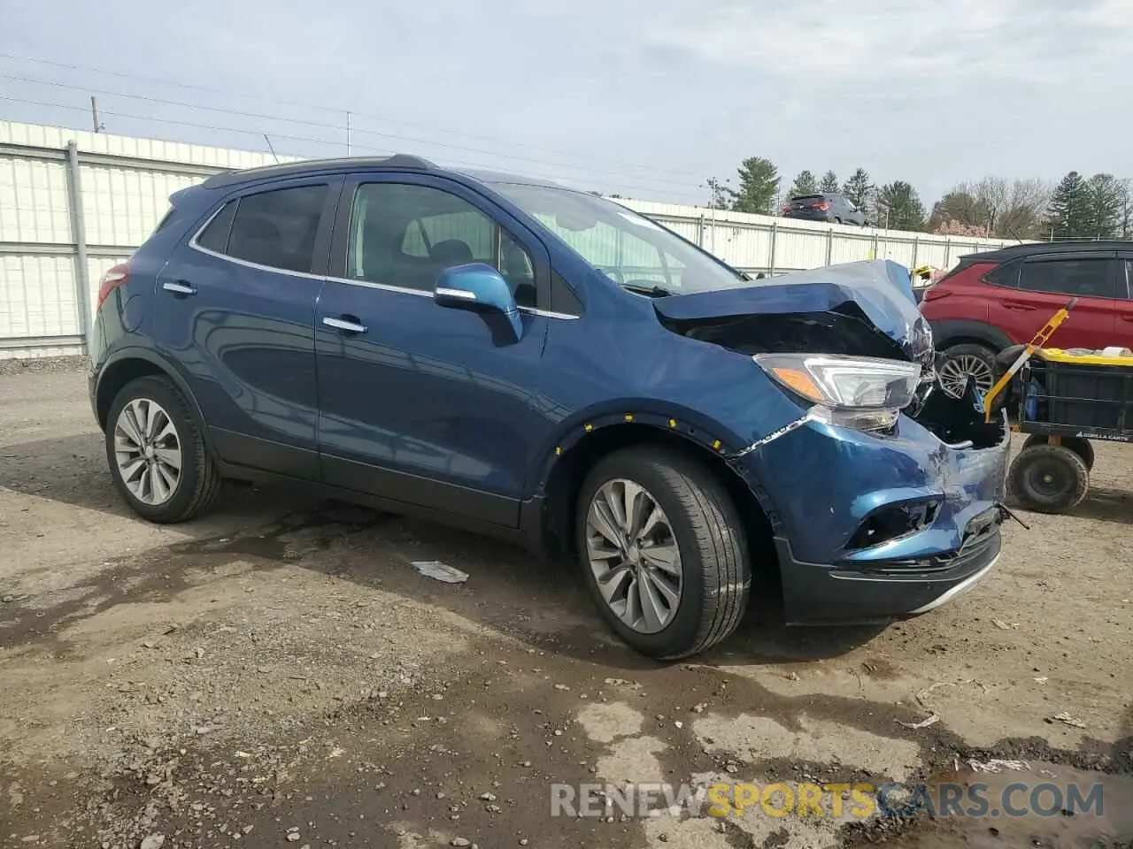 4 Photograph of a damaged car KL4CJASB3KB902237 BUICK ENCORE 2019