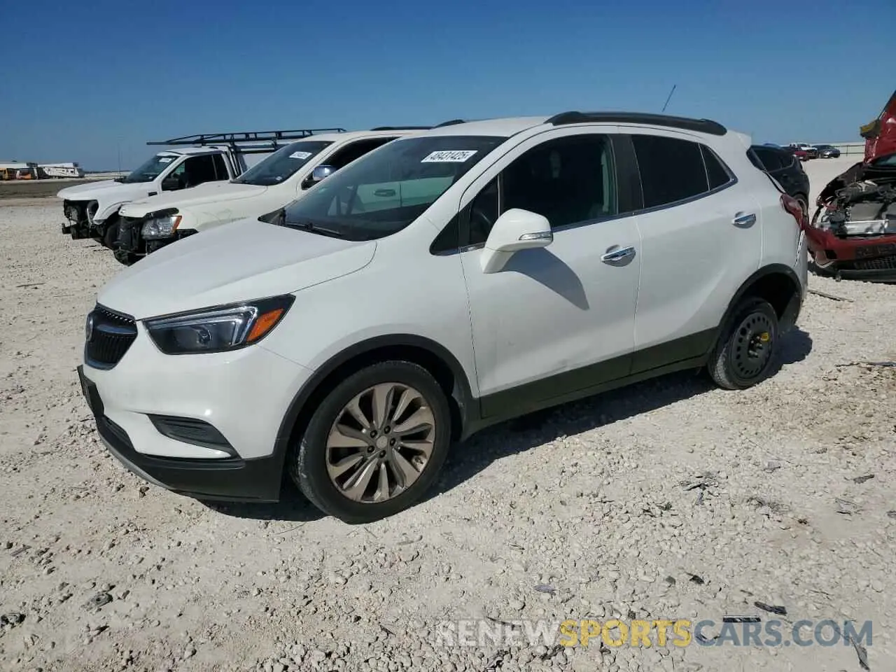 1 Фотография поврежденного автомобиля KL4CJASB3KB908863 BUICK ENCORE 2019