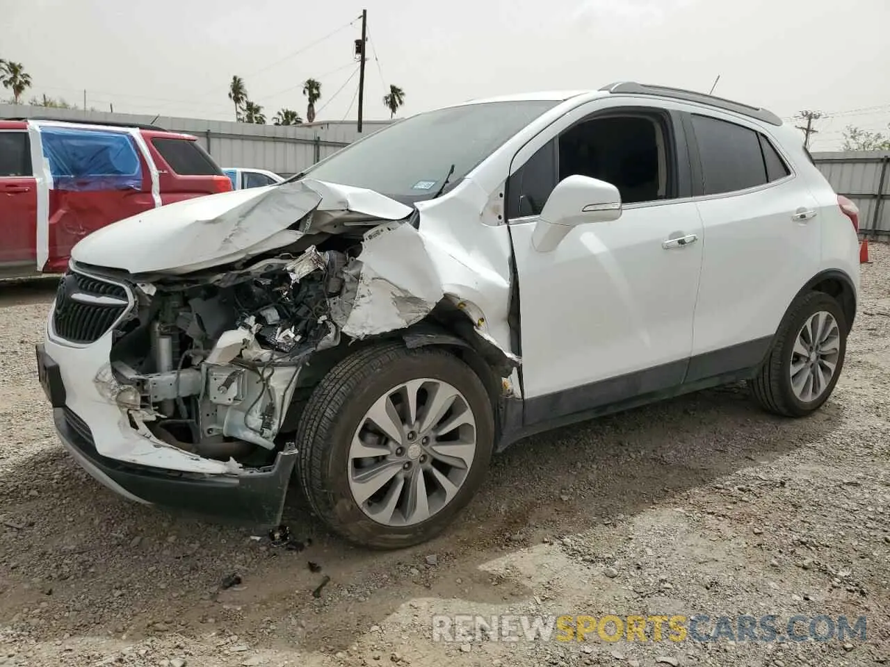 1 Фотография поврежденного автомобиля KL4CJASB3KB939062 BUICK ENCORE 2019