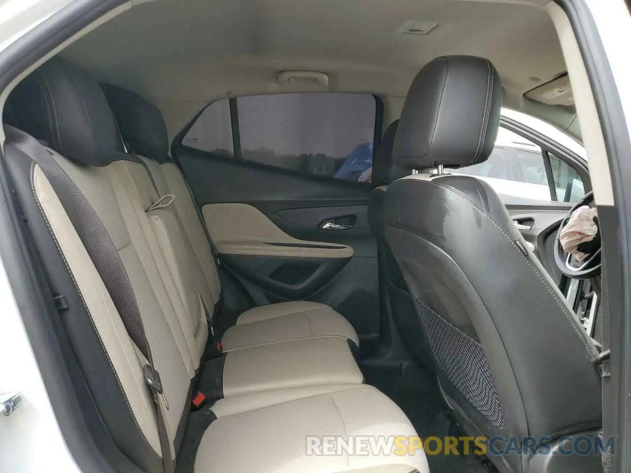 10 Фотография поврежденного автомобиля KL4CJASB3KB939062 BUICK ENCORE 2019