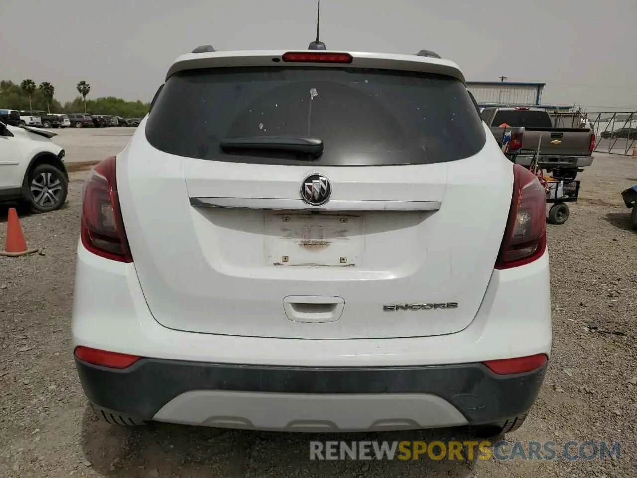 6 Фотография поврежденного автомобиля KL4CJASB3KB939062 BUICK ENCORE 2019
