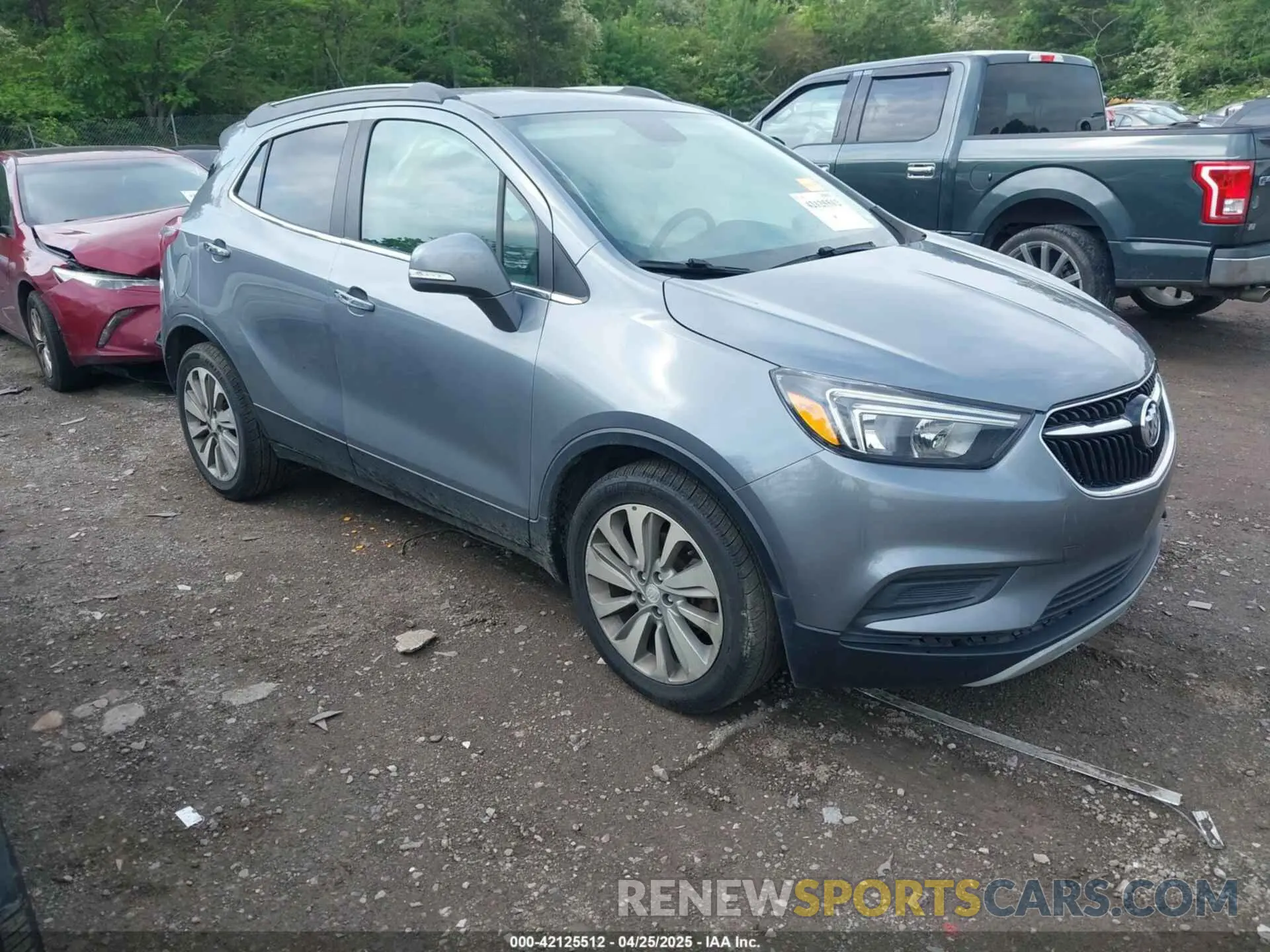 1 Фотография поврежденного автомобиля KL4CJASB4KA835826 BUICK ENCORE 2019